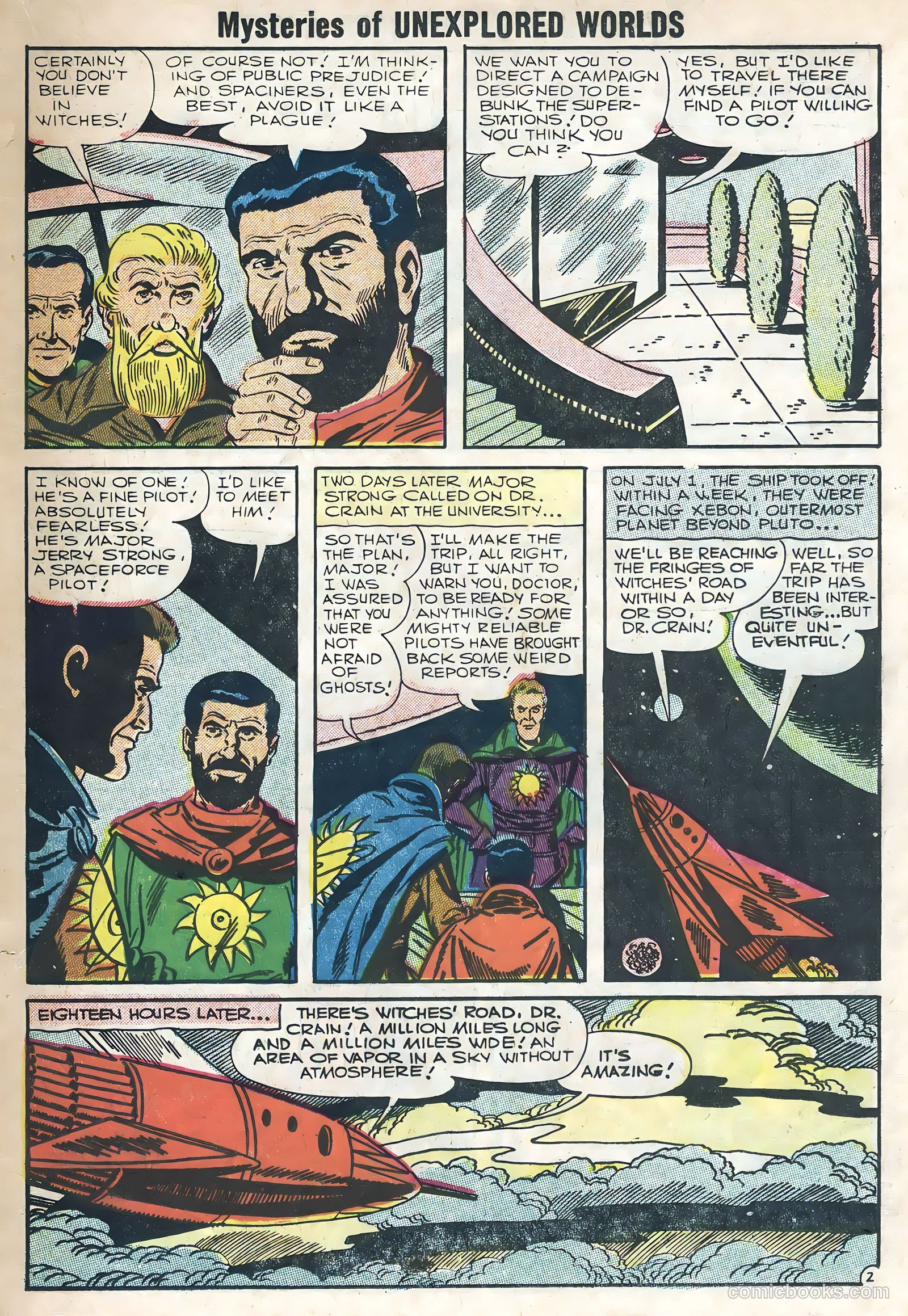Mysteries of Unexplored Worlds #1 (1956) — page 19 of 36