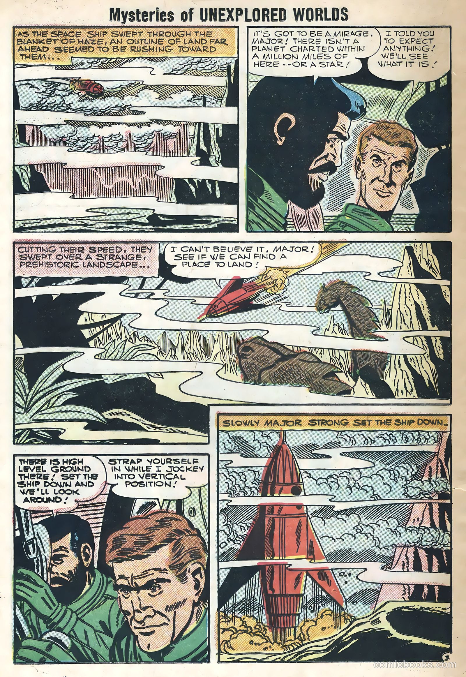 Mysteries of Unexplored Worlds #1 (1956) — page 20 of 36