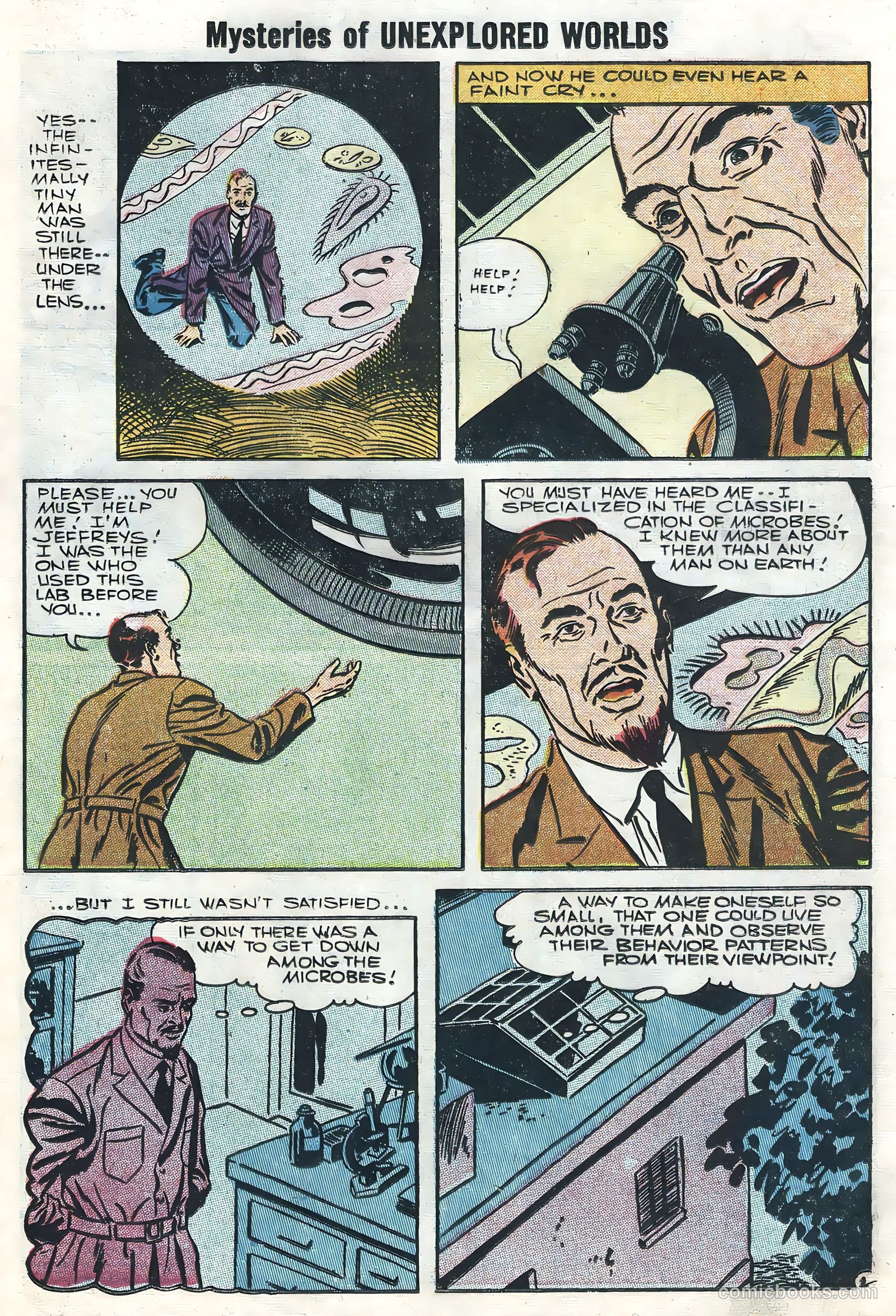 Mysteries of Unexplored Worlds #1 (1956) — page 25 of 36