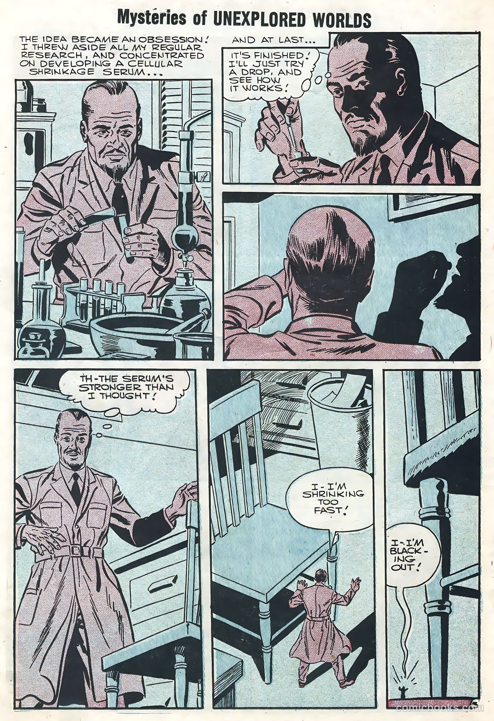 Mysteries of Unexplored Worlds #1 (1956) — page 26 of 36