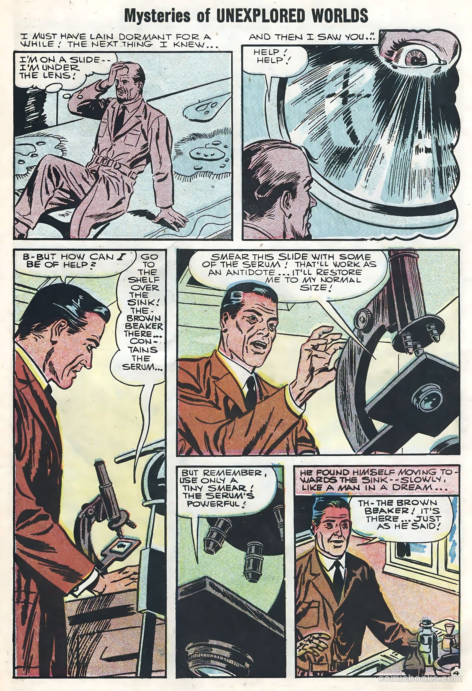 Mysteries of Unexplored Worlds #1 (1956) — page 27 of 36