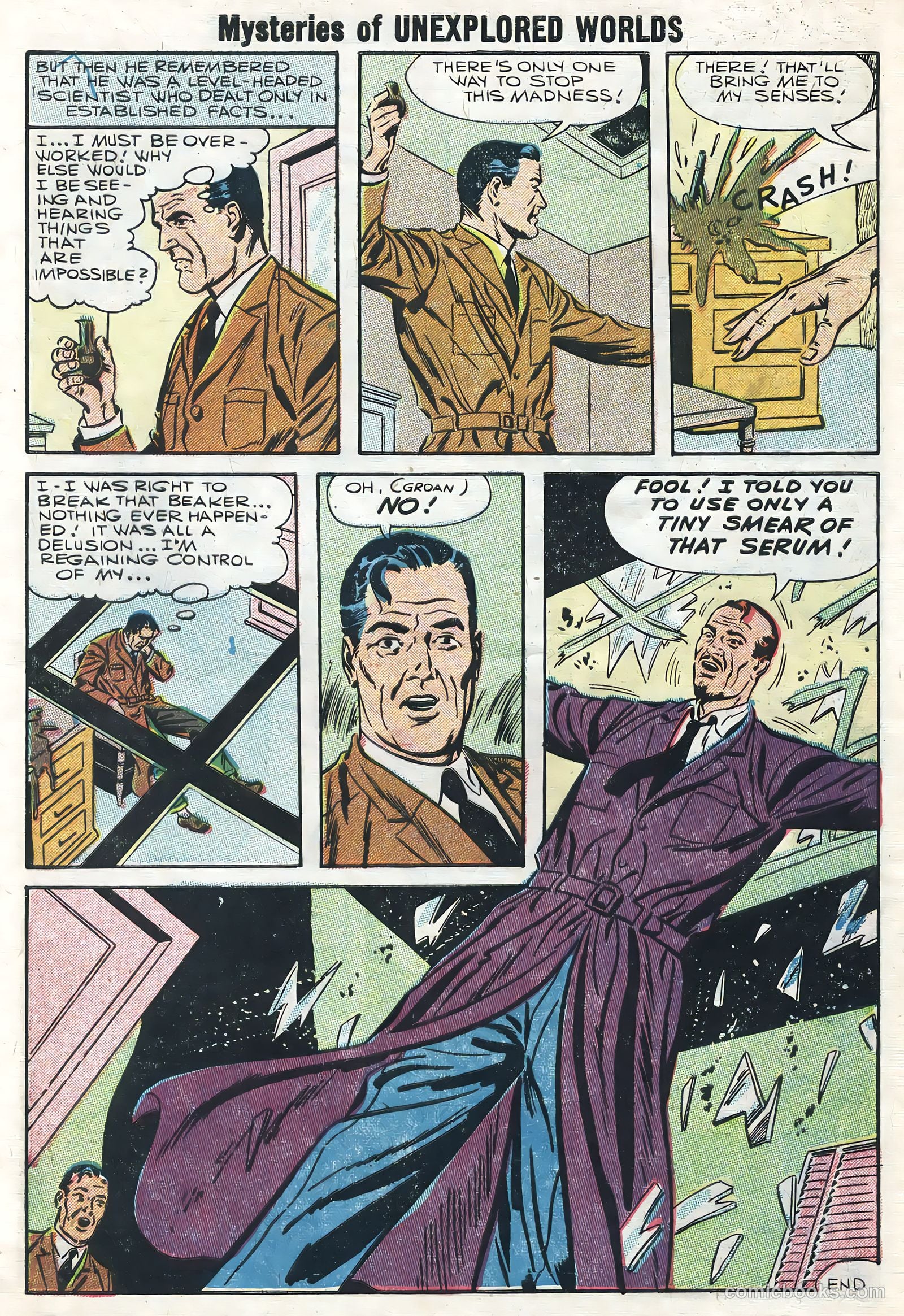 Mysteries of Unexplored Worlds #1 (1956) — page 28 of 36