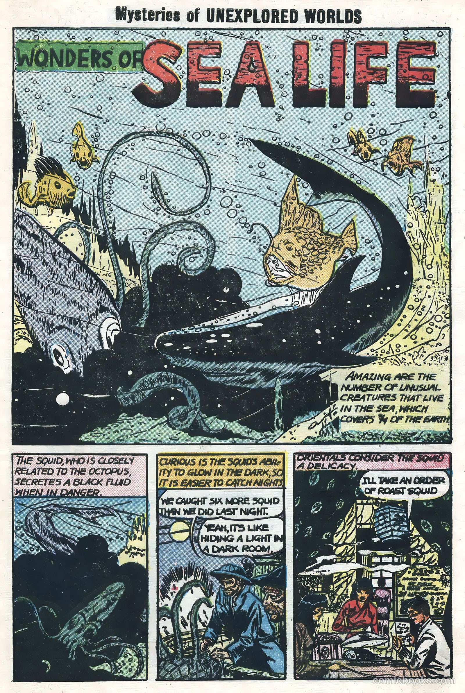 Mysteries of Unexplored Worlds #1 (1956) — page 29 of 36