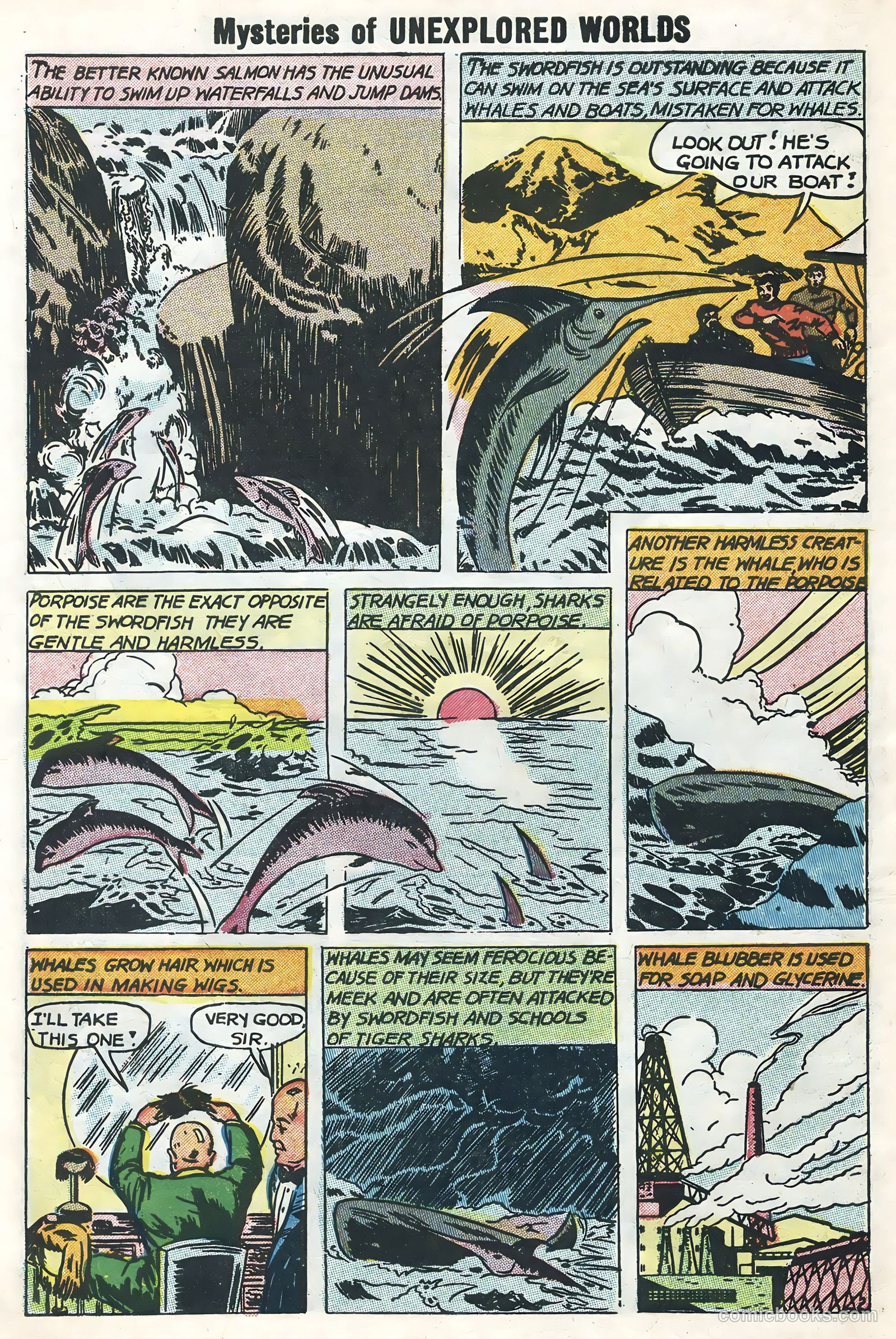 Mysteries of Unexplored Worlds #1 (1956) — page 30 of 36