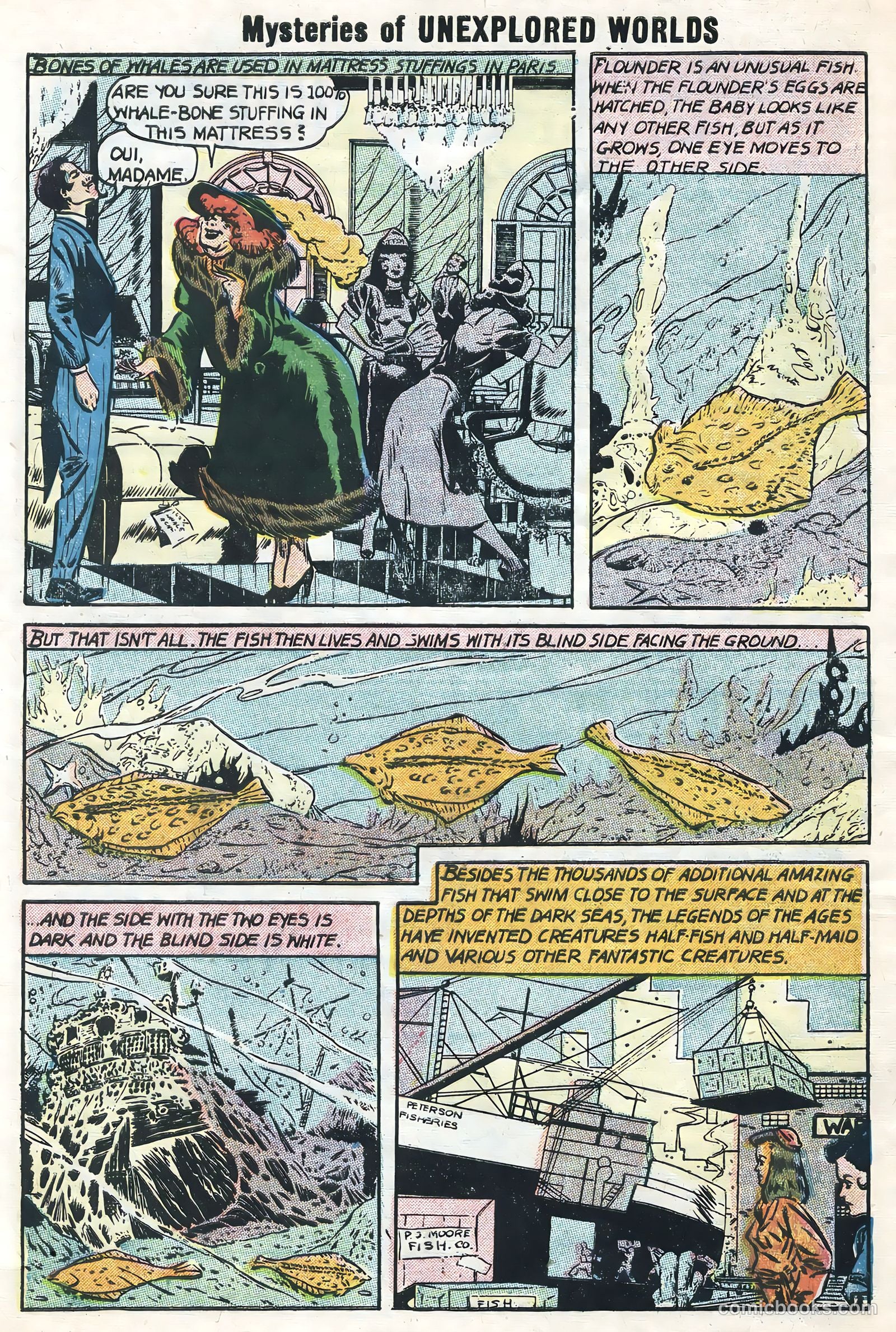 Mysteries of Unexplored Worlds #1 (1956) — page 32 of 36