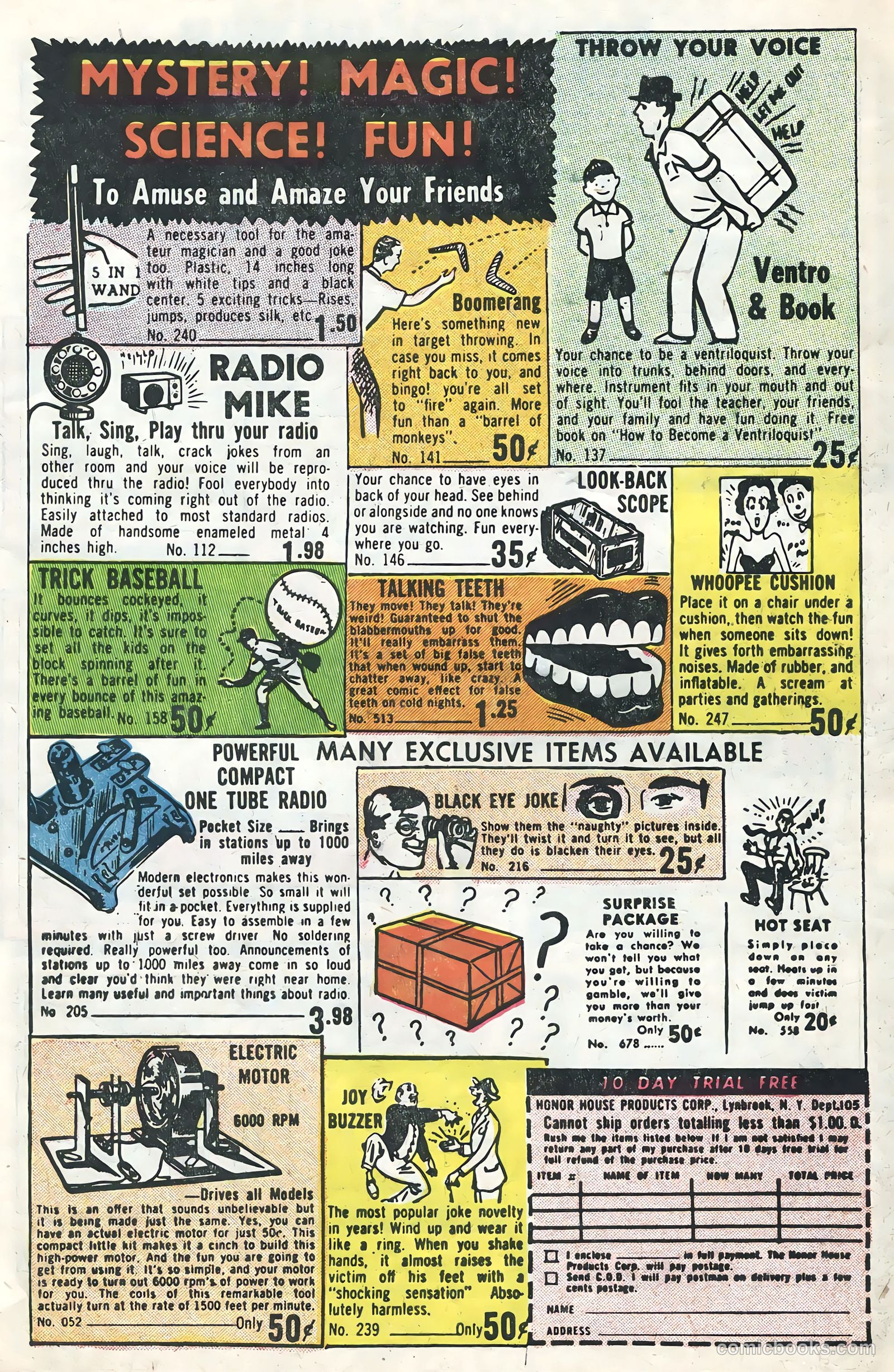 Mysteries of Unexplored Worlds #1 (1956) — page 34 of 36