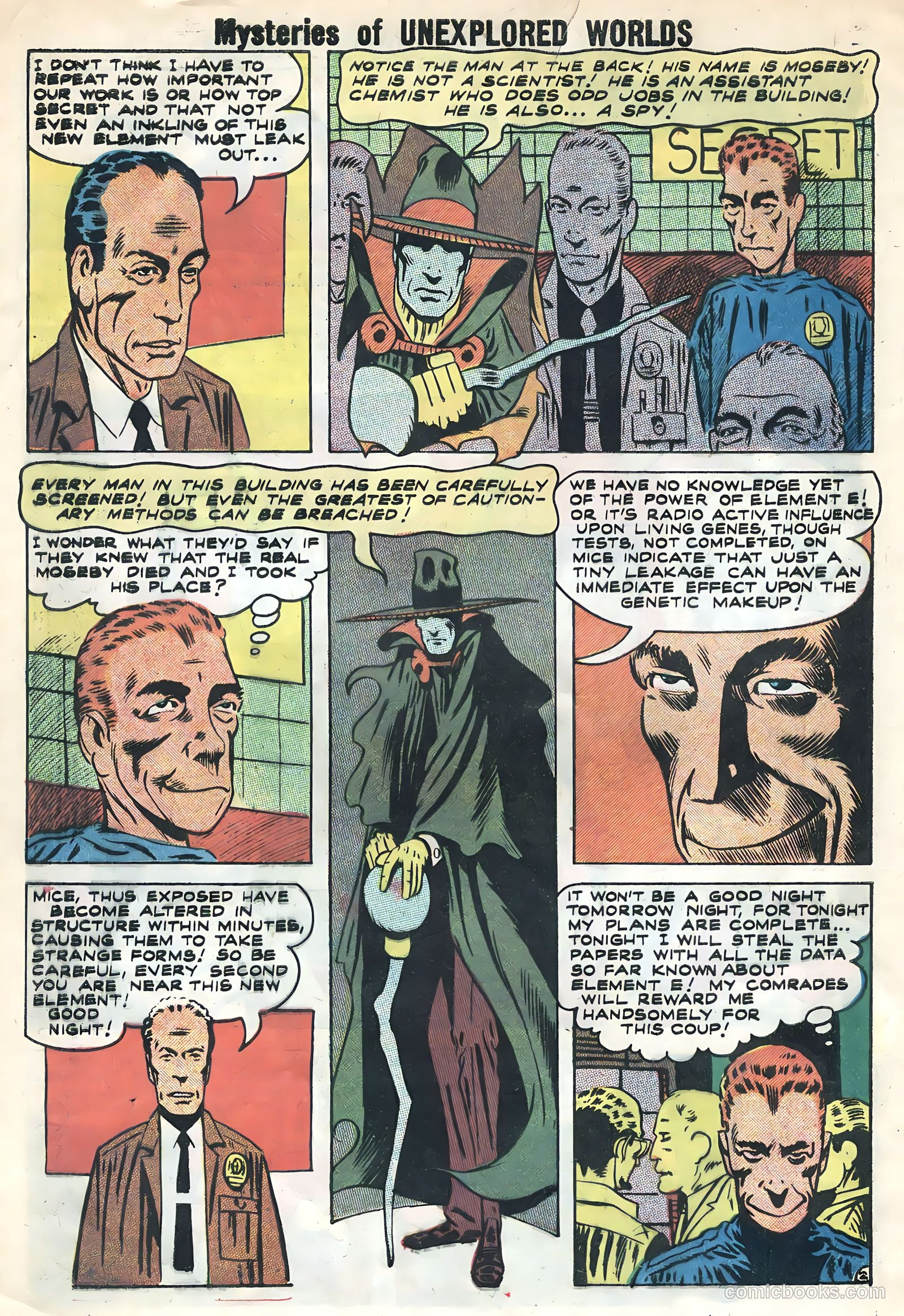 Mysteries of Unexplored Worlds #10 (1958) — page 4 of 36