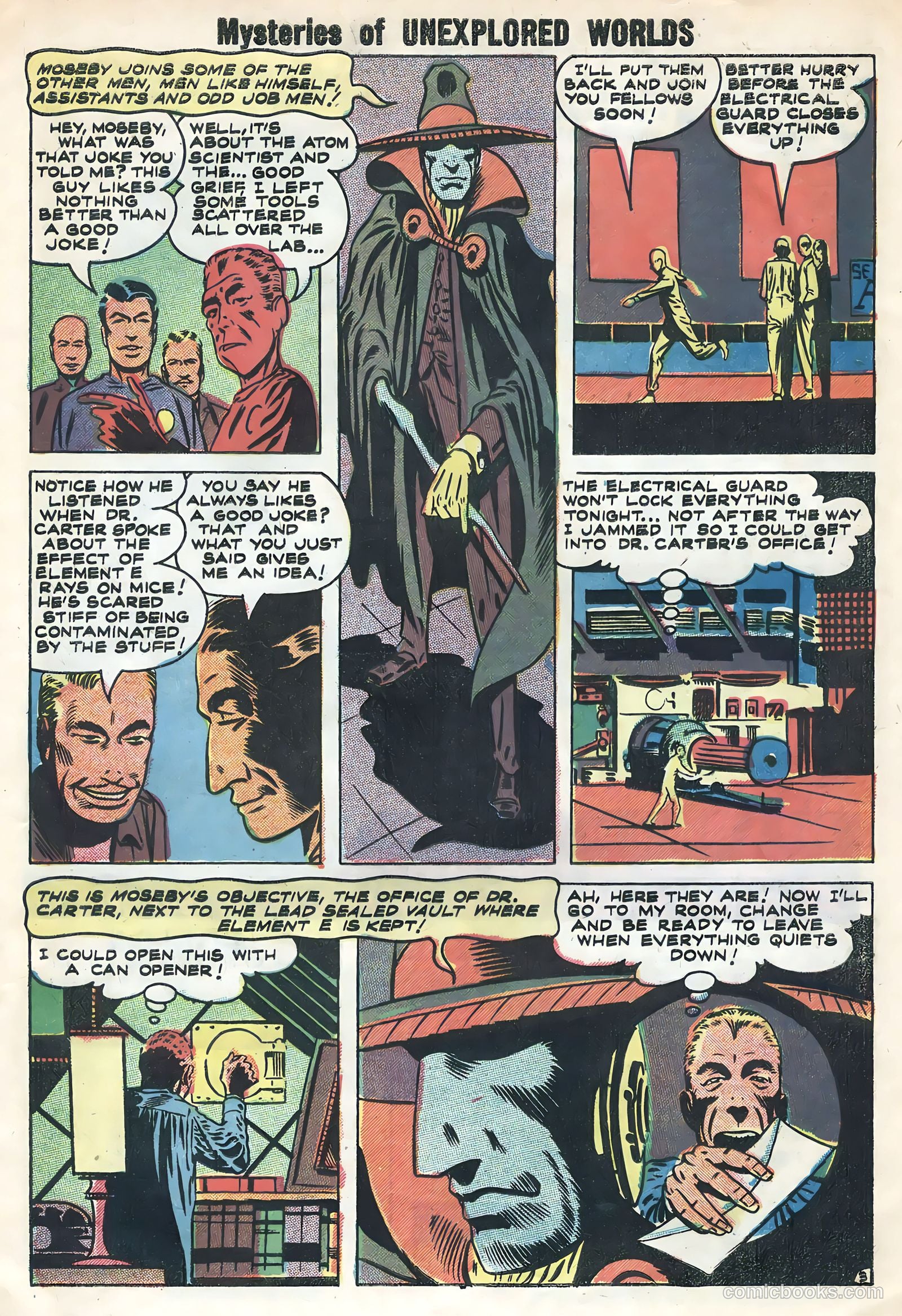 Mysteries of Unexplored Worlds #10 (1958) — page 5 of 36