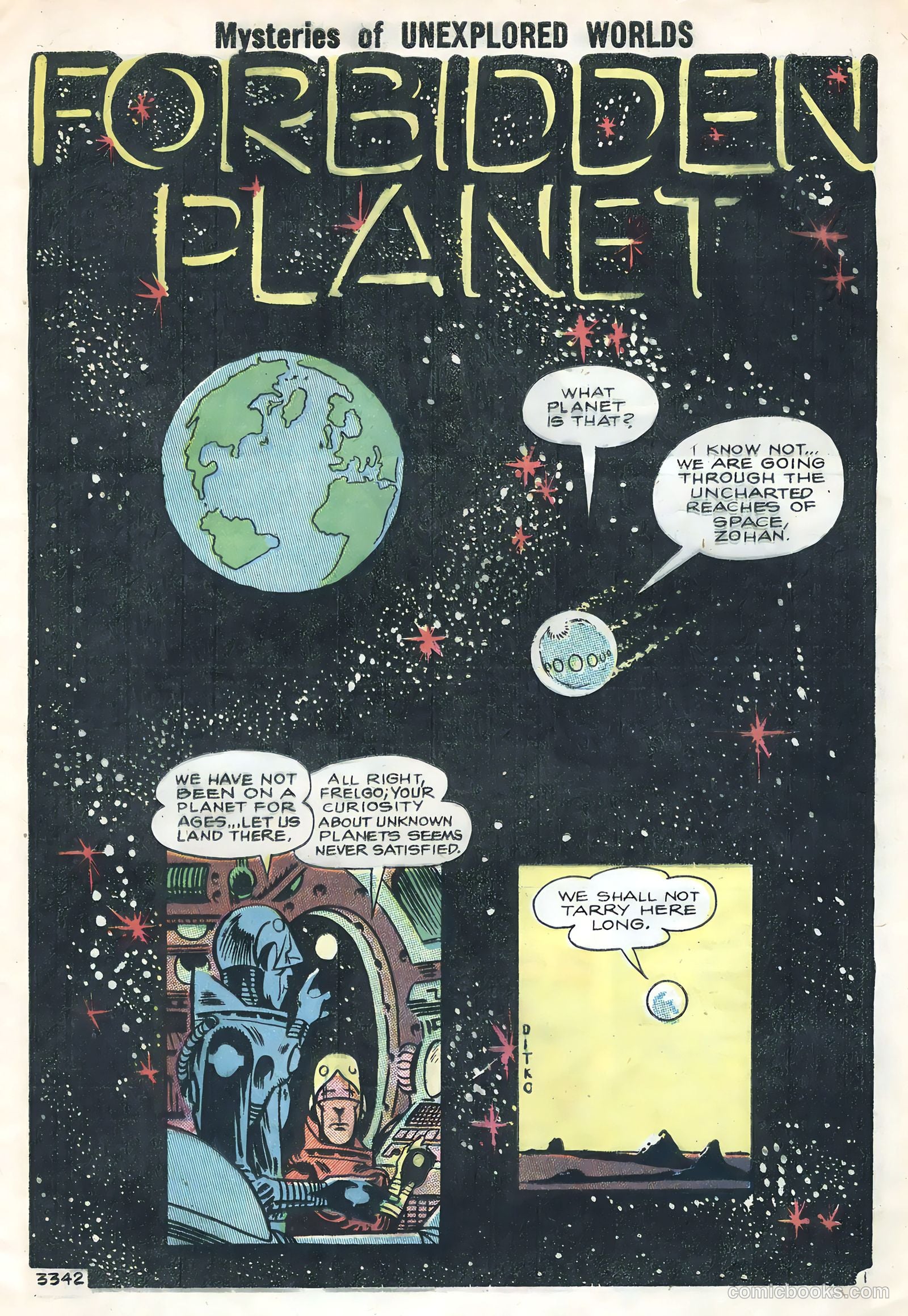 Mysteries of Unexplored Worlds #10 (1958) — page 9 of 36