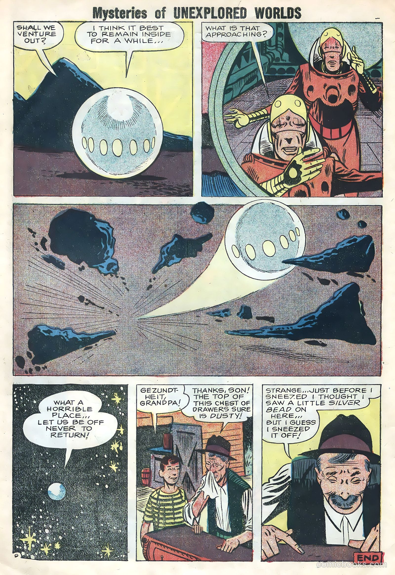 Mysteries of Unexplored Worlds #10 (1958) — page 10 of 36