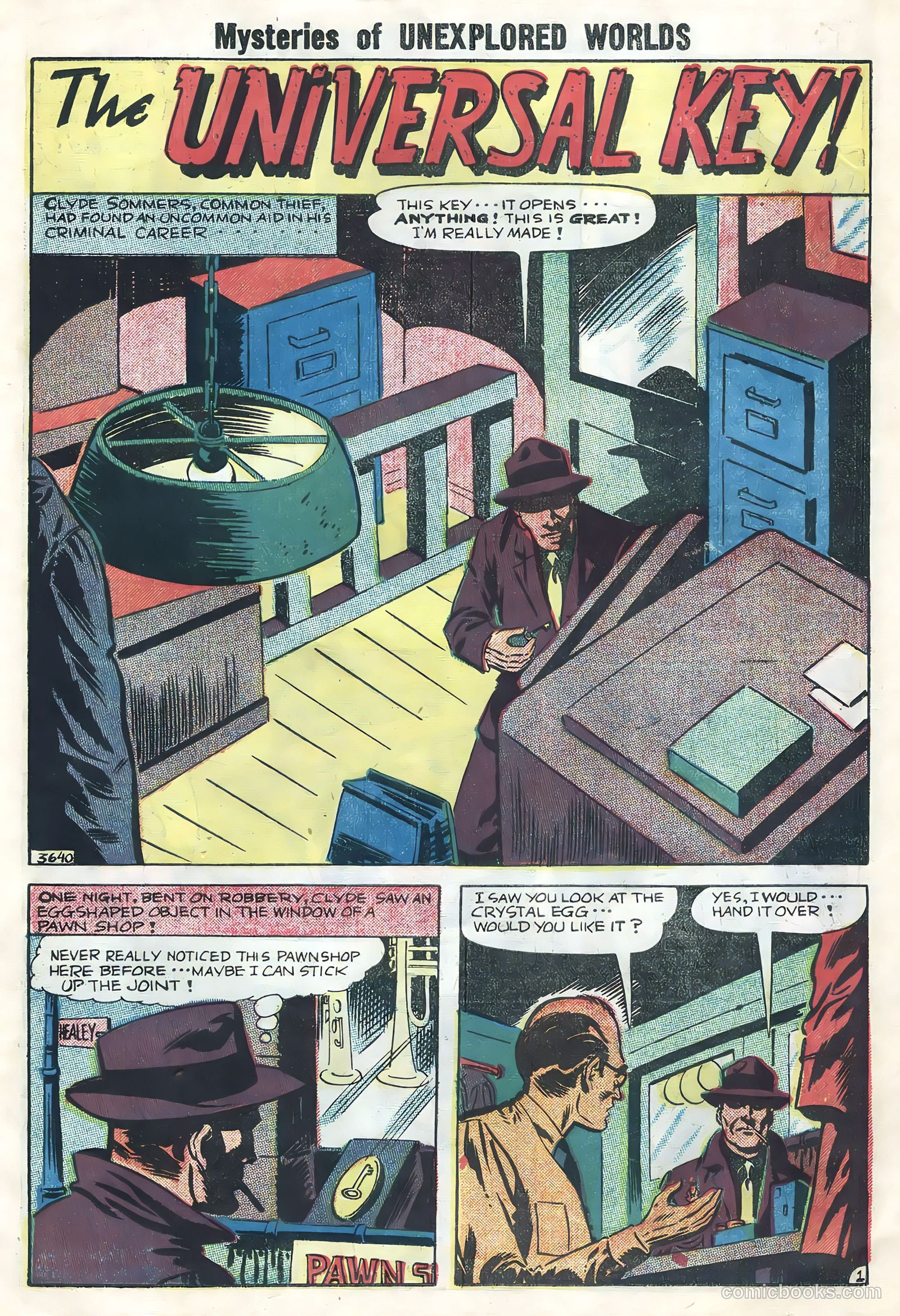 Mysteries of Unexplored Worlds #10 (1958) — page 11 of 36