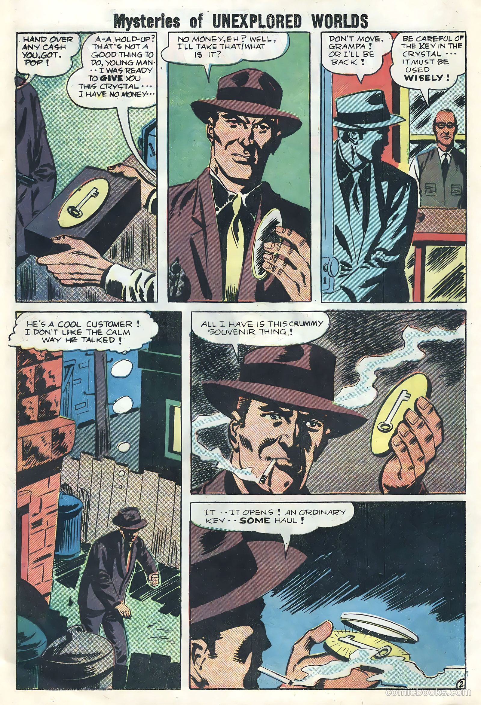Mysteries of Unexplored Worlds #10 (1958) — page 12 of 36
