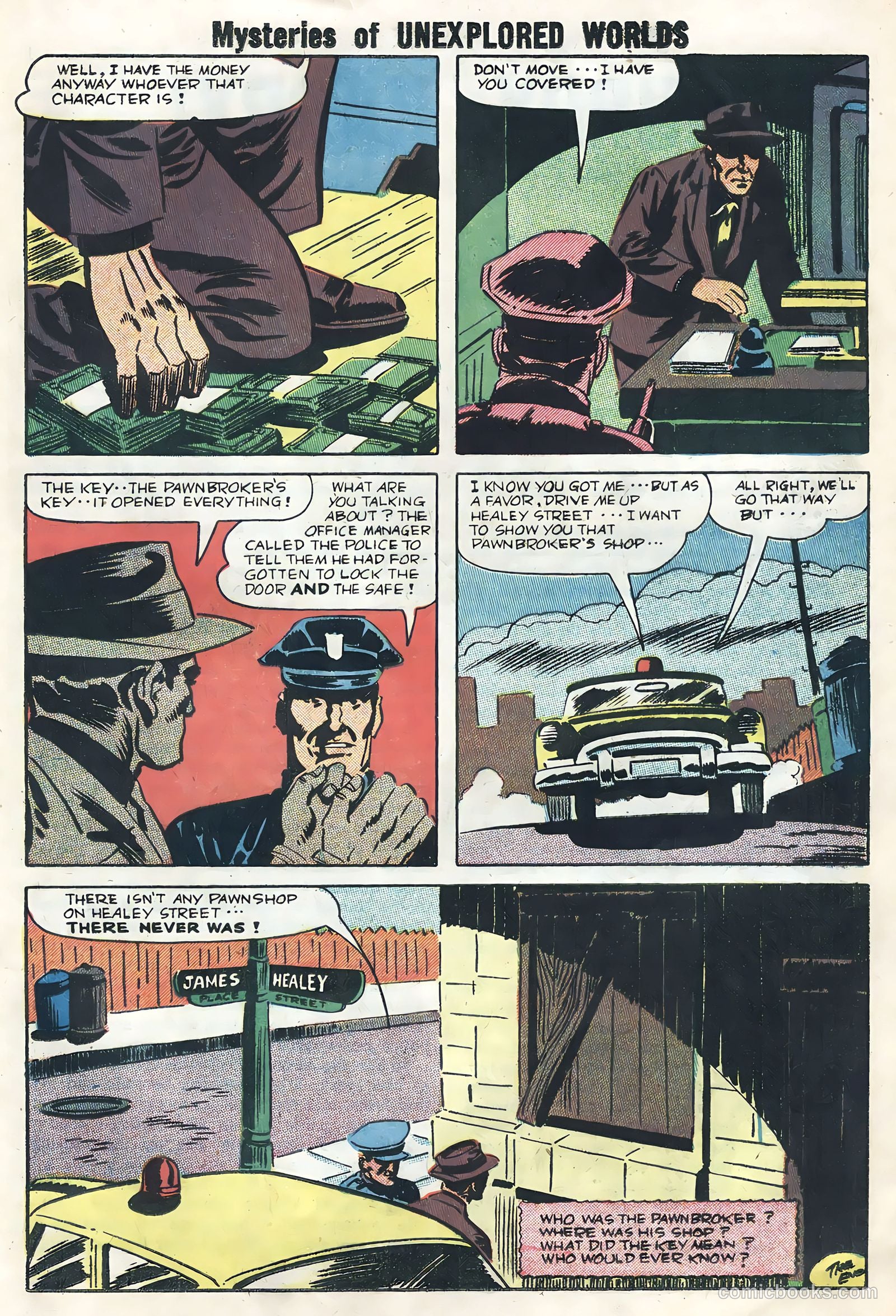 Mysteries of Unexplored Worlds #10 (1958) — page 17 of 36