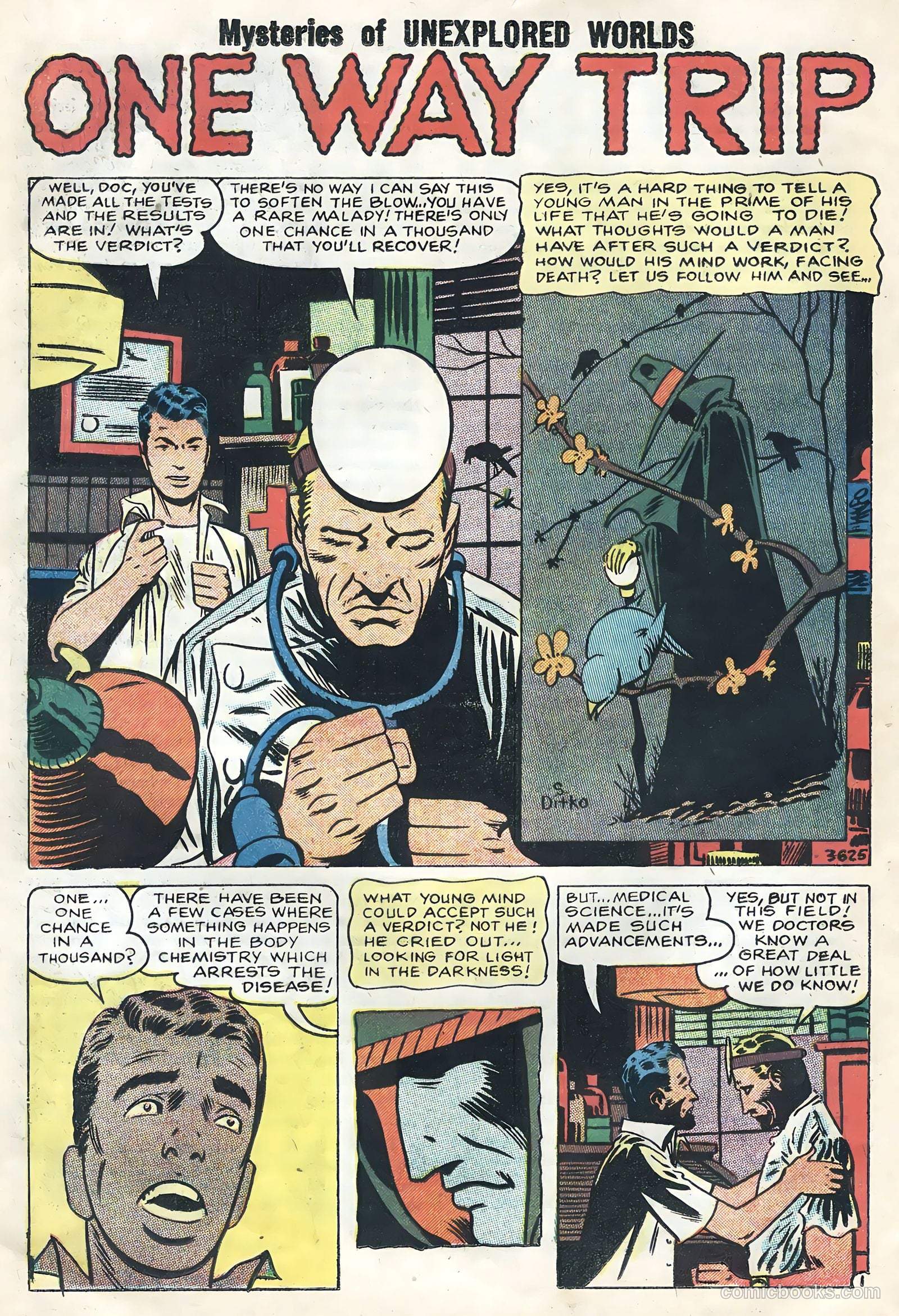Mysteries of Unexplored Worlds #10 (1958) — page 20 of 36