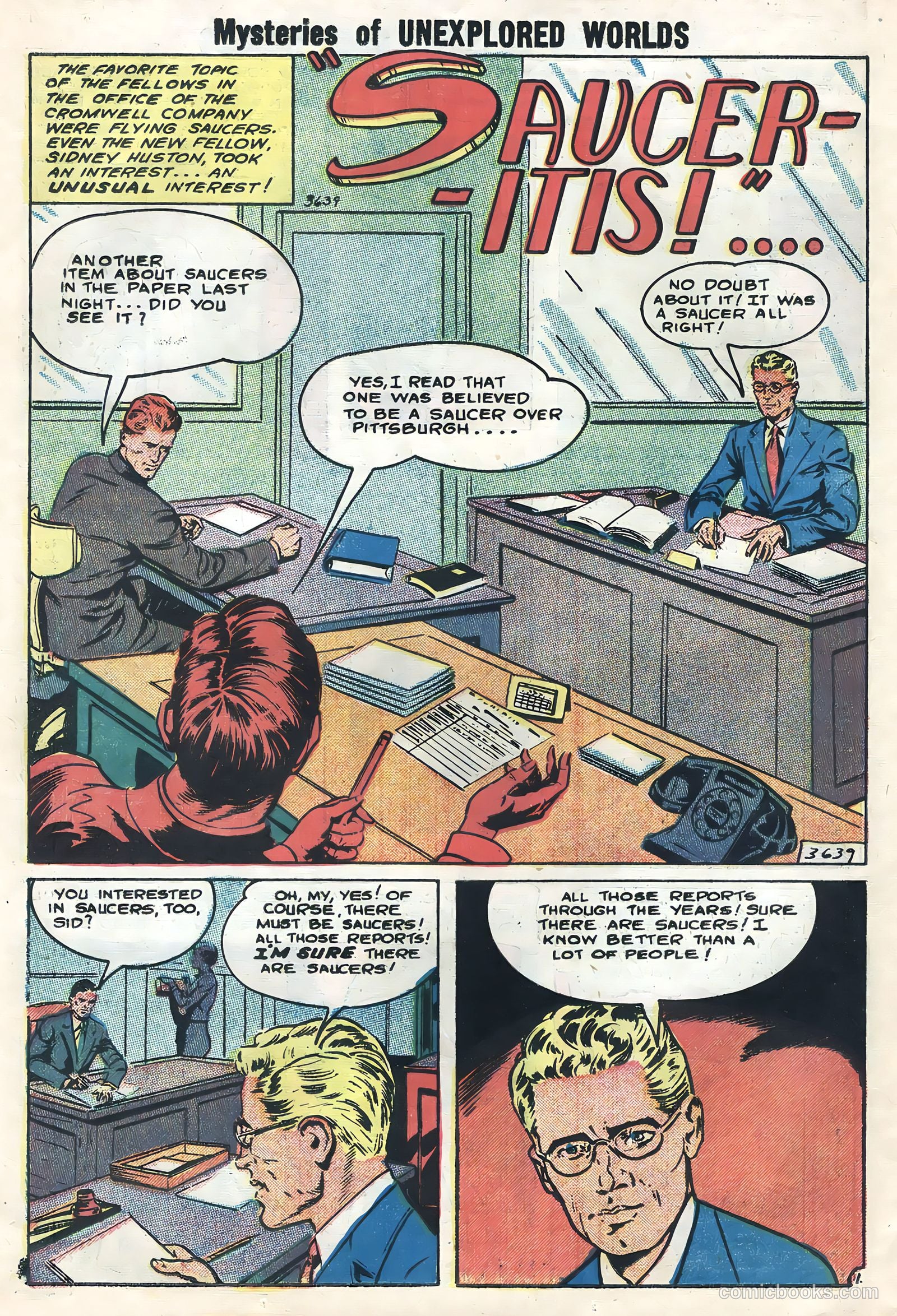 Mysteries of Unexplored Worlds #10 (1958) — page 26 of 36
