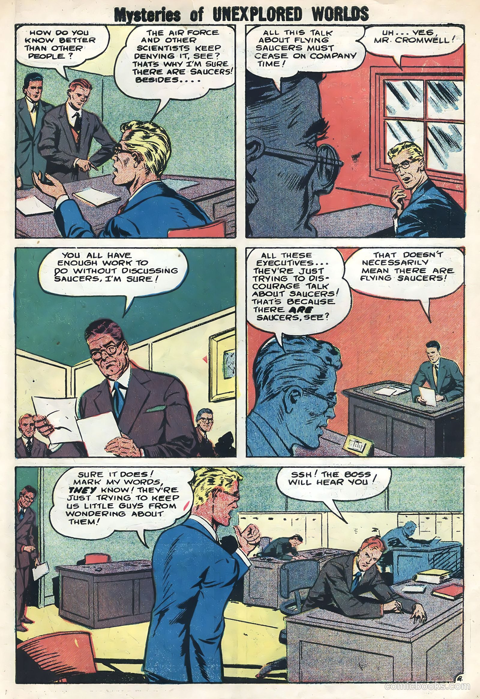 Mysteries of Unexplored Worlds #10 (1958) — page 27 of 36