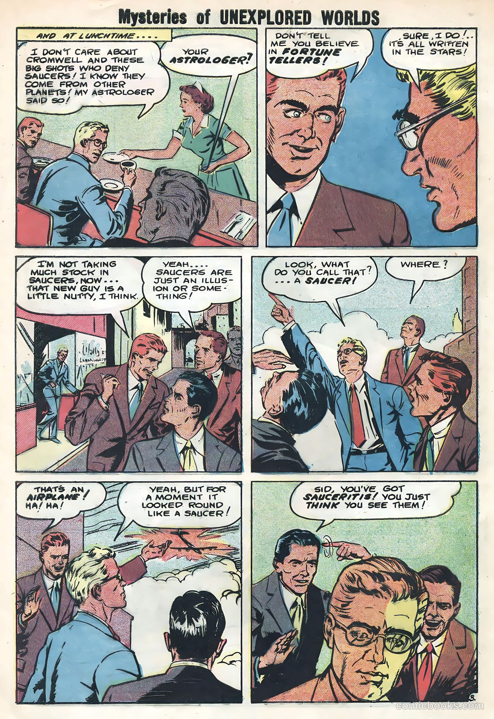 Mysteries of Unexplored Worlds #10 (1958) — page 28 of 36