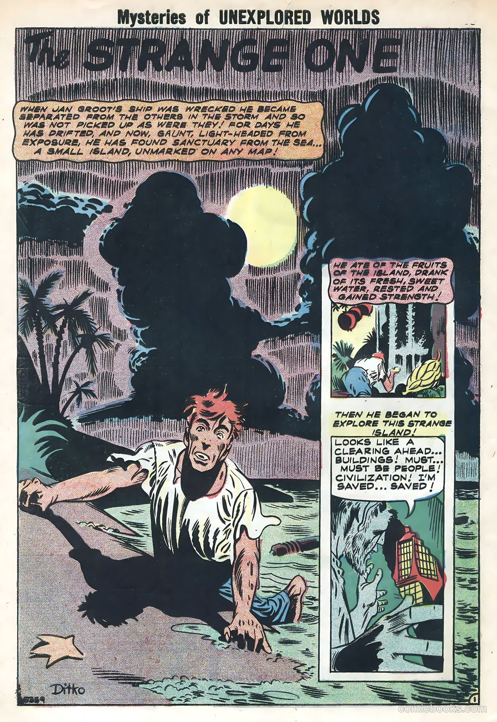 Mysteries of Unexplored Worlds #10 (1958) — page 32 of 36