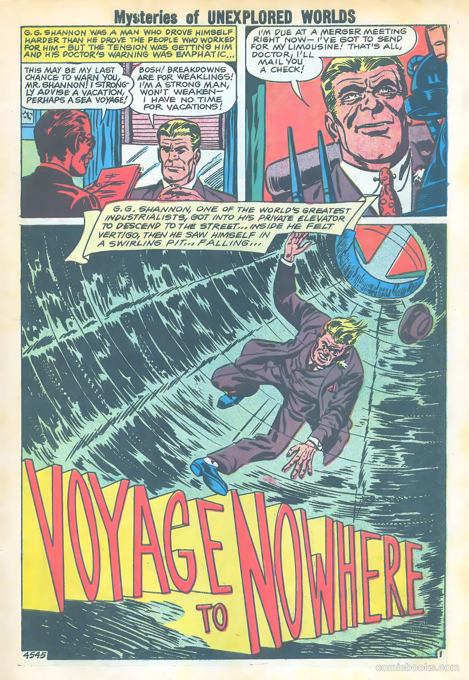 Mysteries of Unexplored Worlds #11 (1959) — page 3 of 36