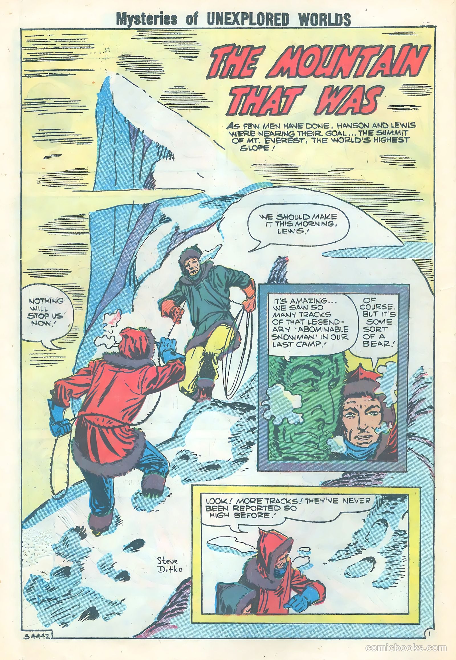 Mysteries of Unexplored Worlds #11 (1959) — page 14 of 36