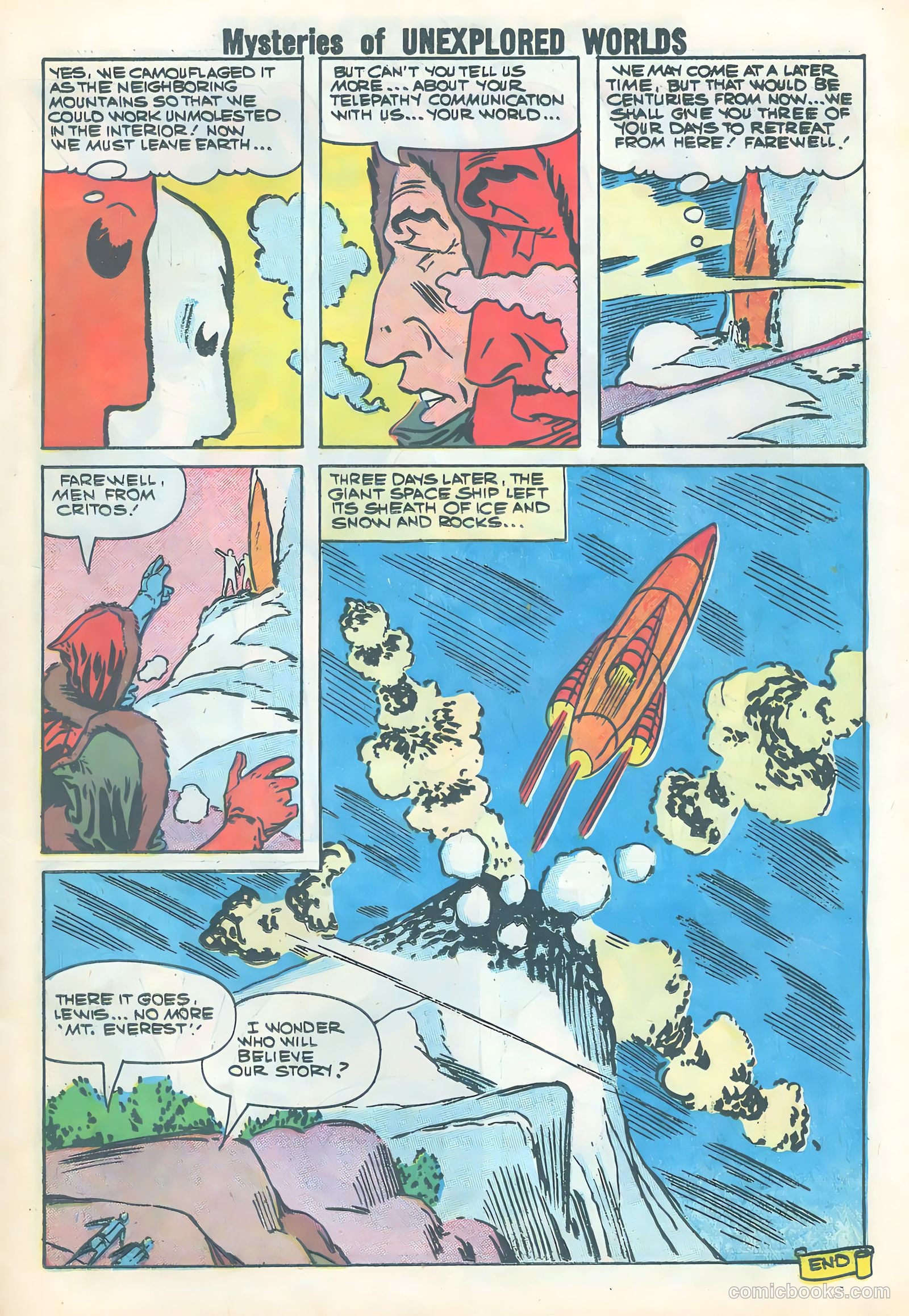 Mysteries of Unexplored Worlds #11 (1959) — page 19 of 36