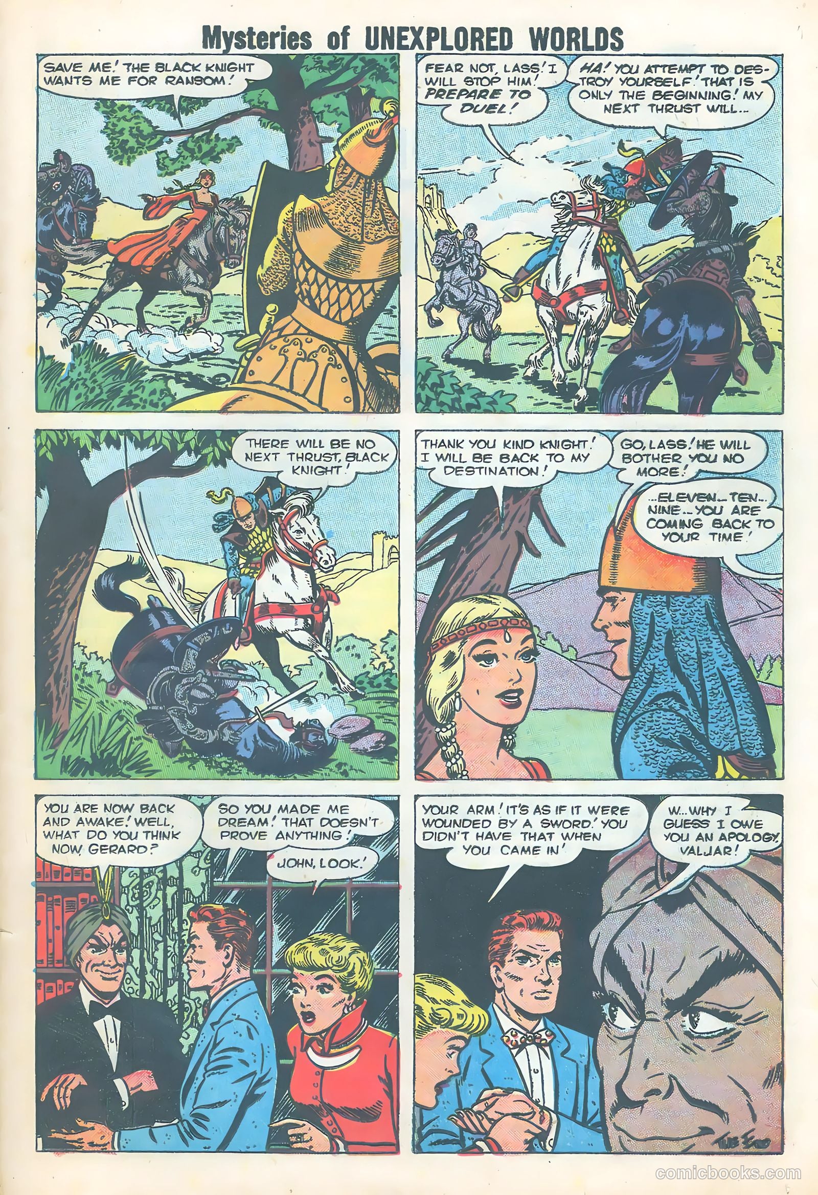 Mysteries of Unexplored Worlds #11 (1959) — page 23 of 36