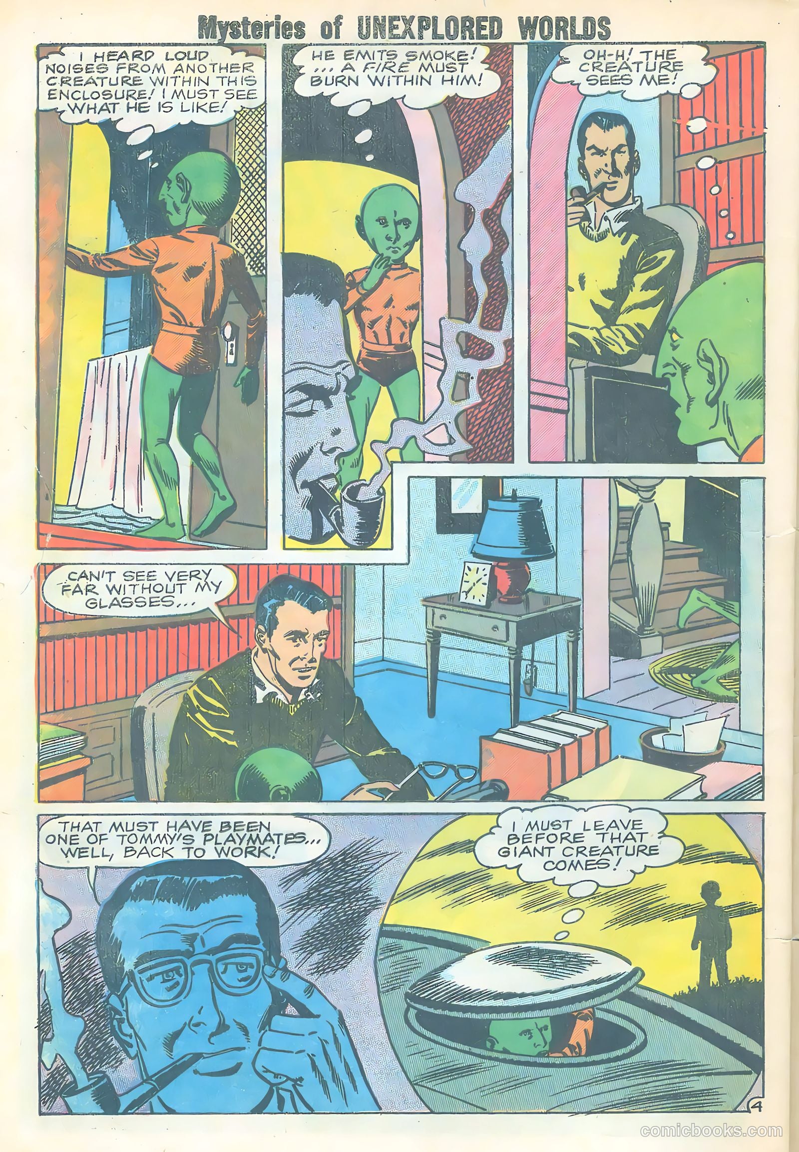 Mysteries of Unexplored Worlds #11 (1959) — page 32 of 36