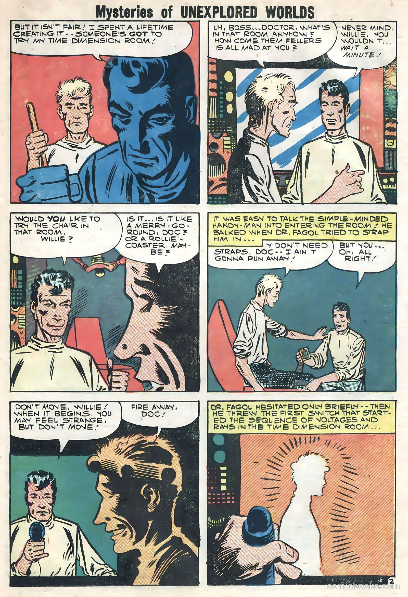 Mysteries of Unexplored Worlds #12 (1959) — page 22 of 35