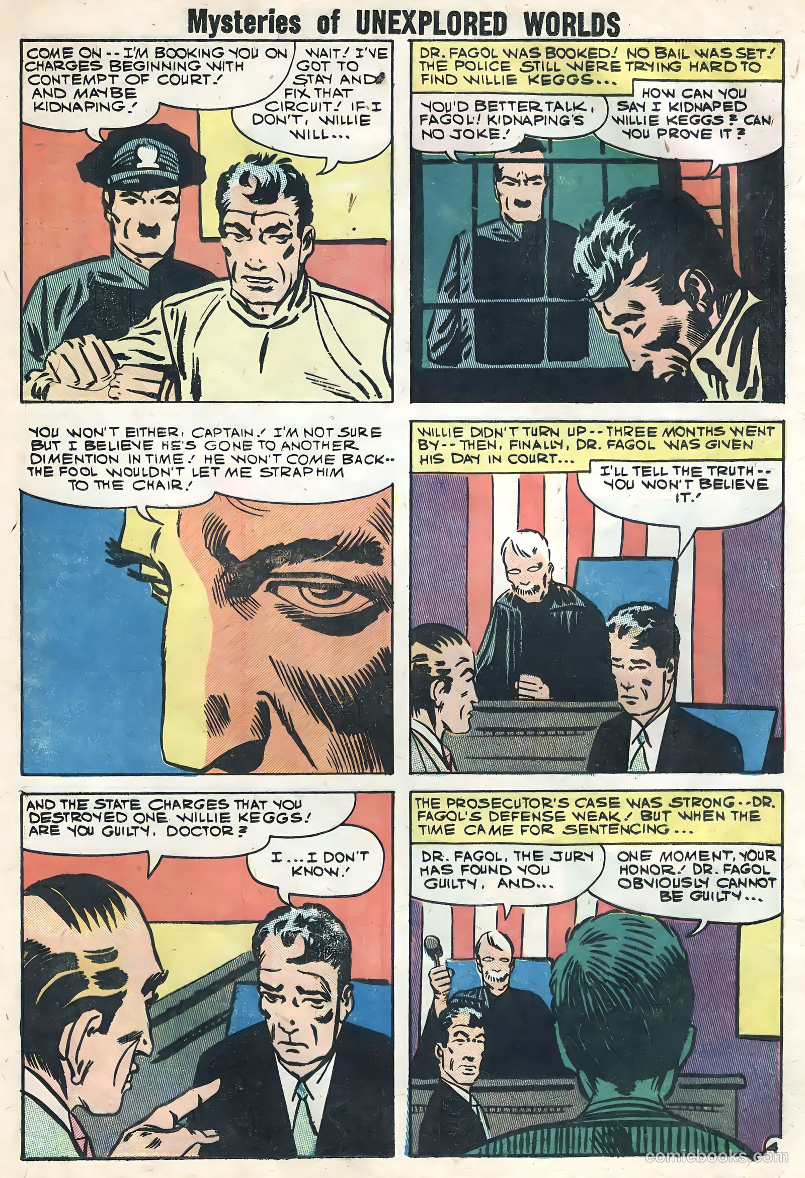 Mysteries of Unexplored Worlds #12 (1959) — page 24 of 35