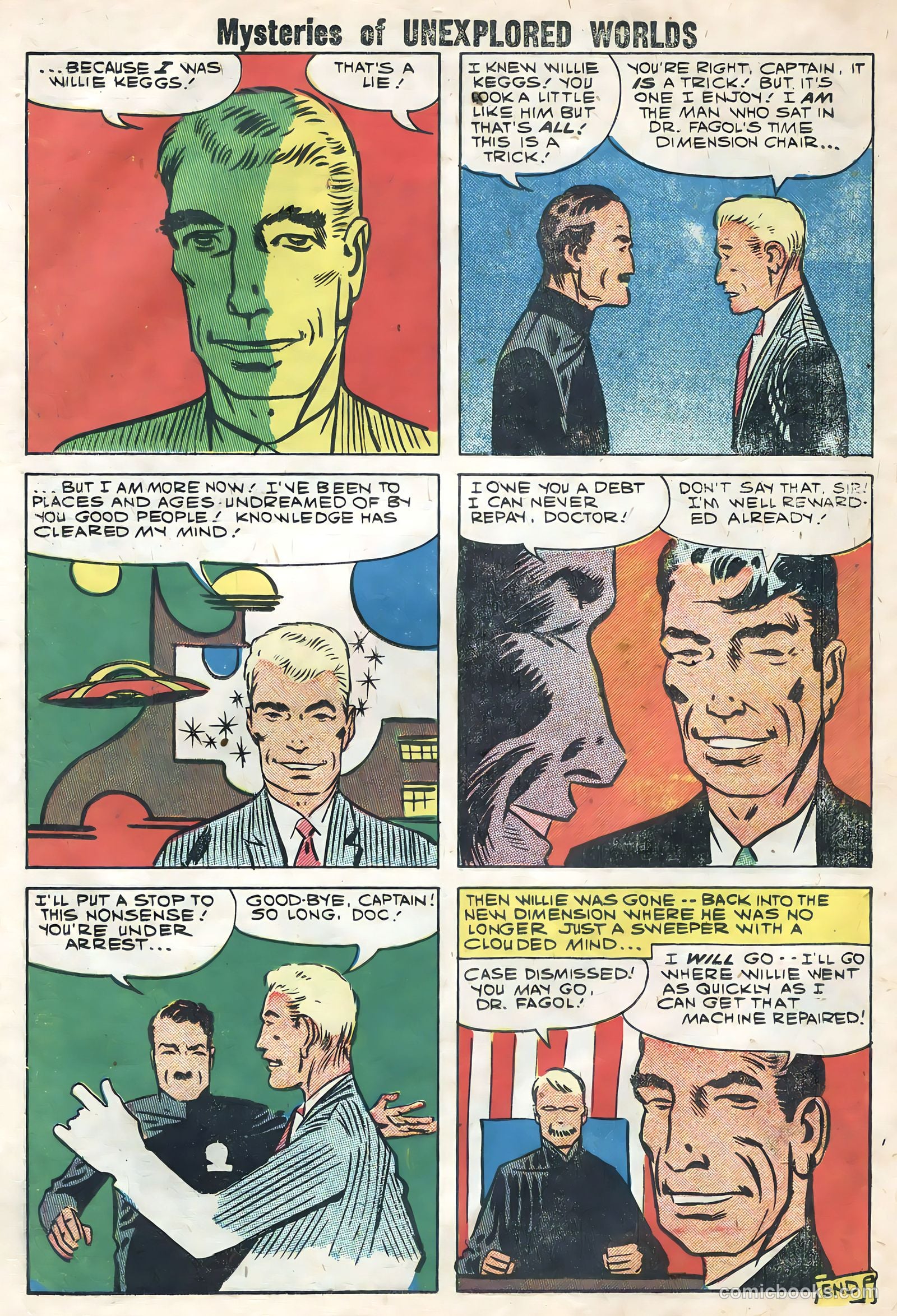 Mysteries of Unexplored Worlds #12 (1959) — page 25 of 35