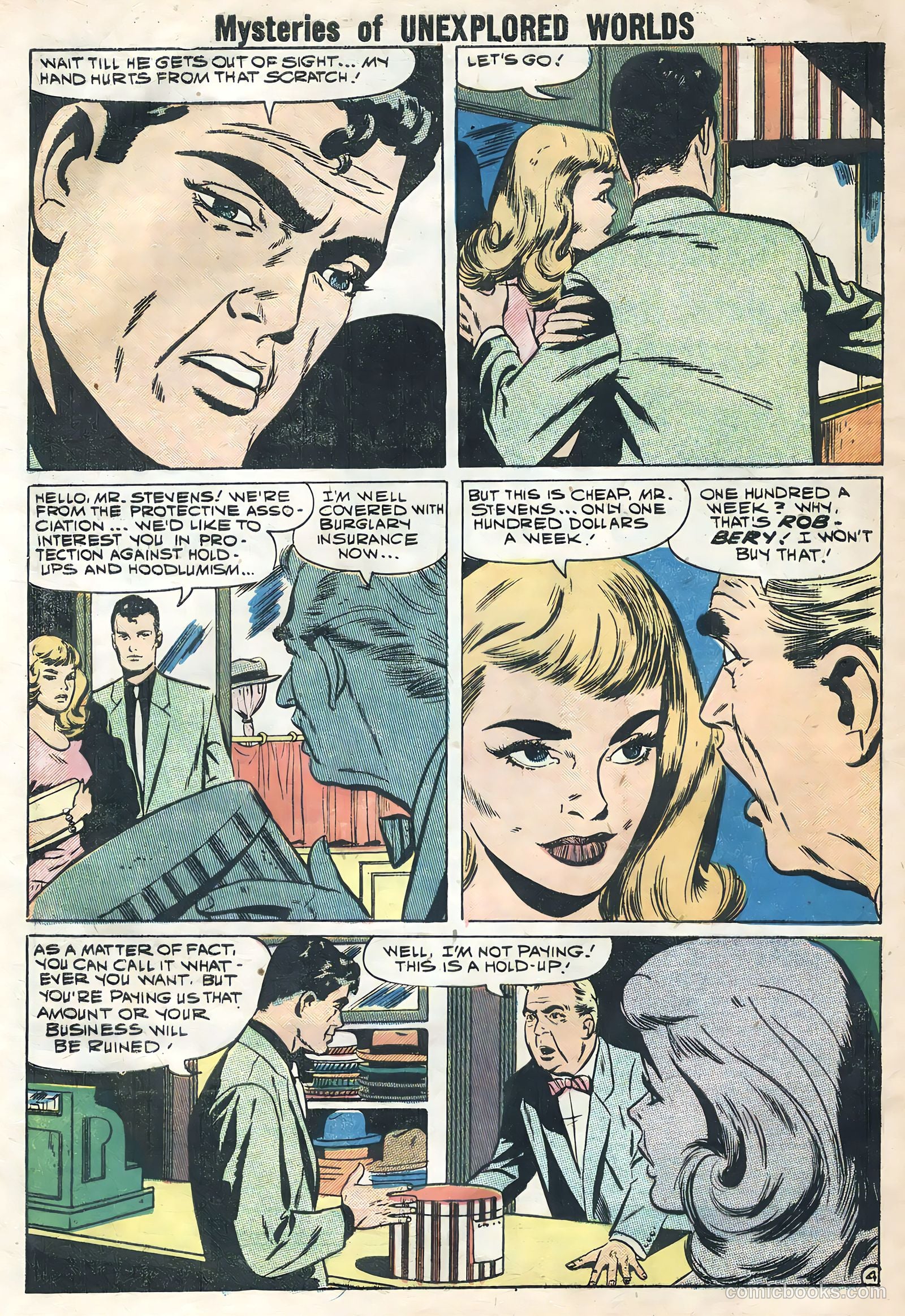 Mysteries of Unexplored Worlds #12 (1959) — page 31 of 35