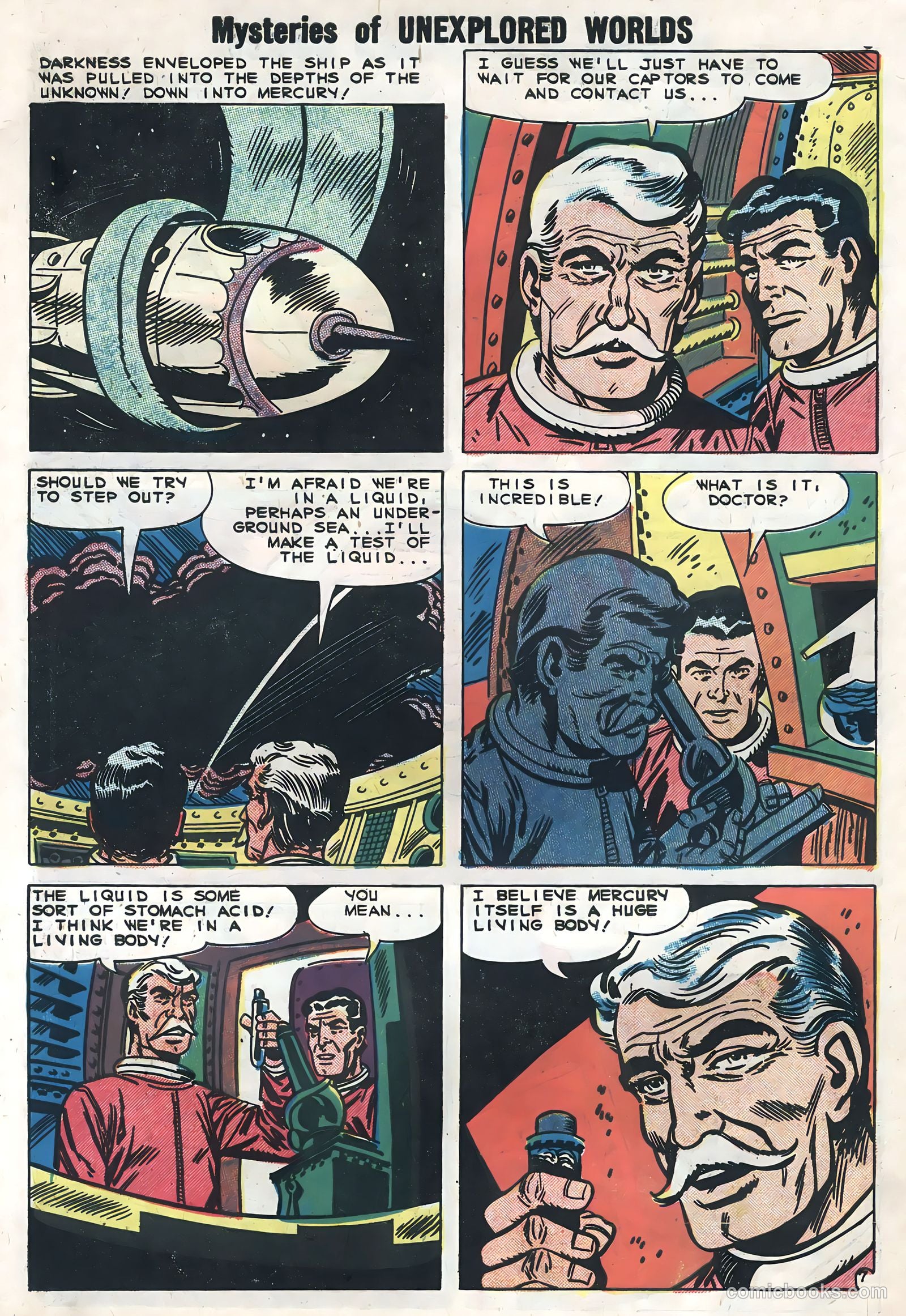Mysteries of Unexplored Worlds #13 (1959) — page 10 of 36