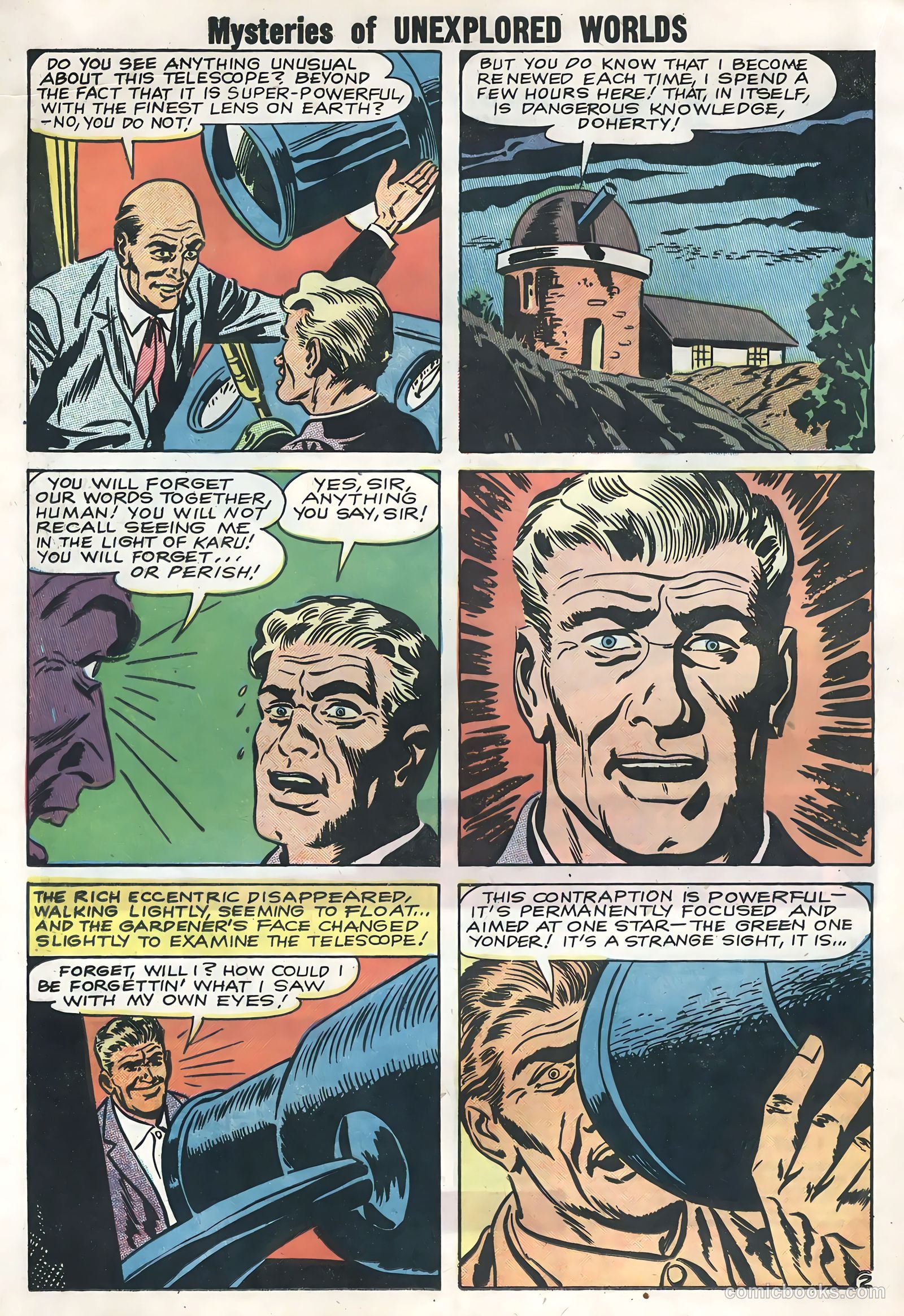 Mysteries of Unexplored Worlds #13 (1959) — page 16 of 36