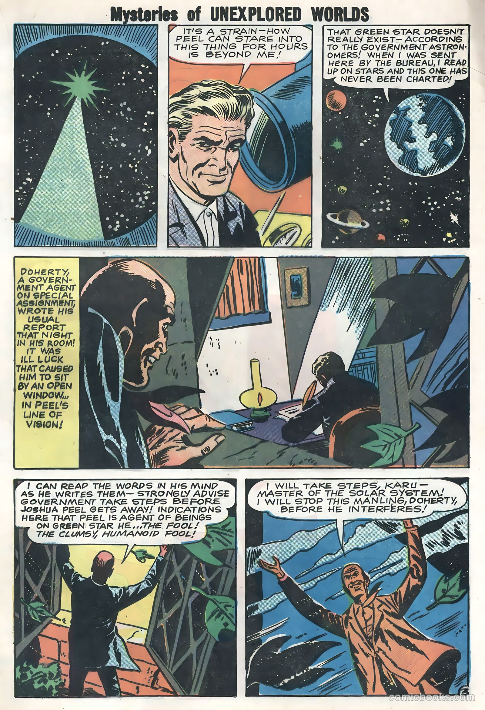 Mysteries of Unexplored Worlds #13 (1959) — page 17 of 36
