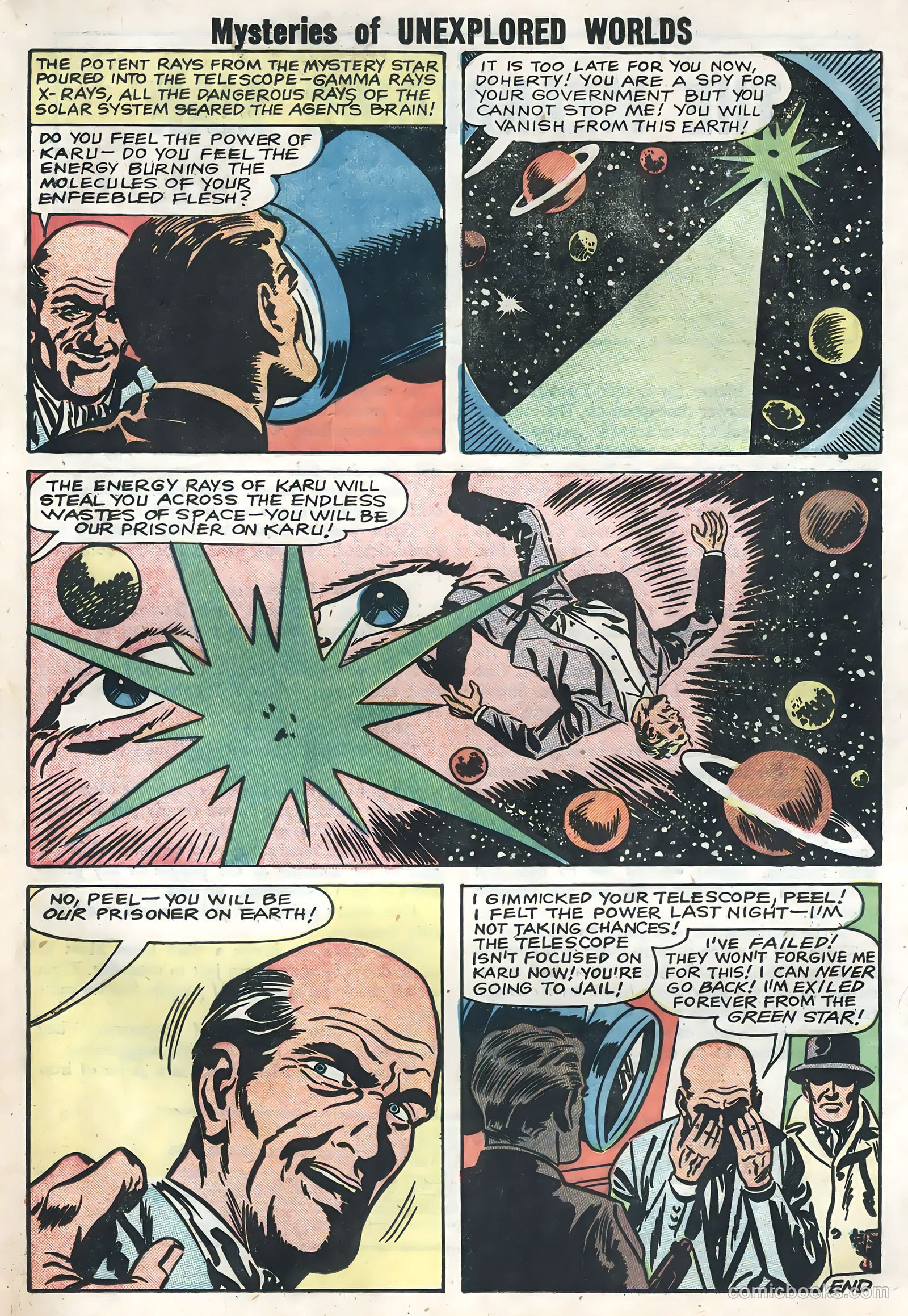 Mysteries of Unexplored Worlds #13 (1959) — page 19 of 36