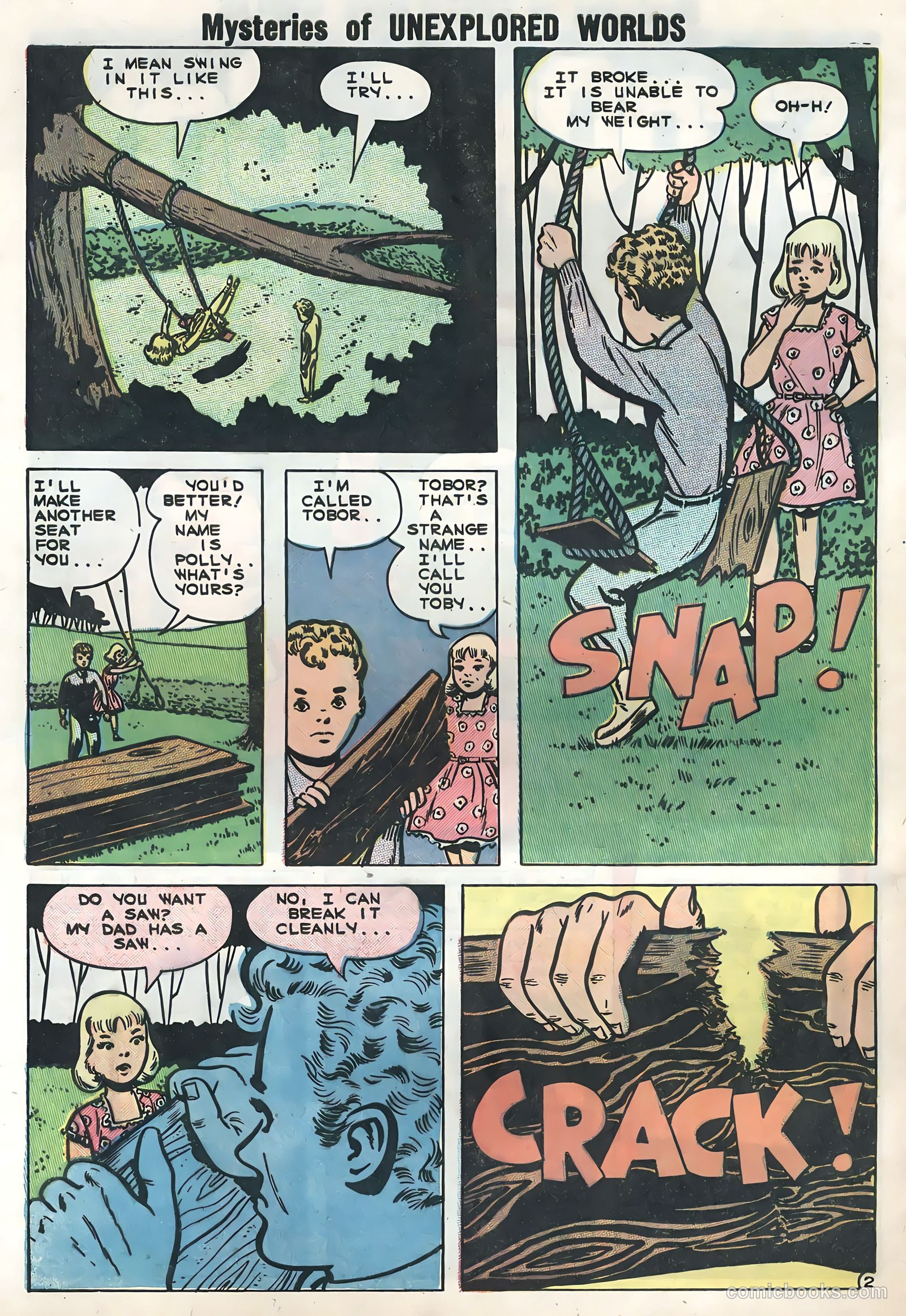 Mysteries of Unexplored Worlds #13 (1959) — page 28 of 36