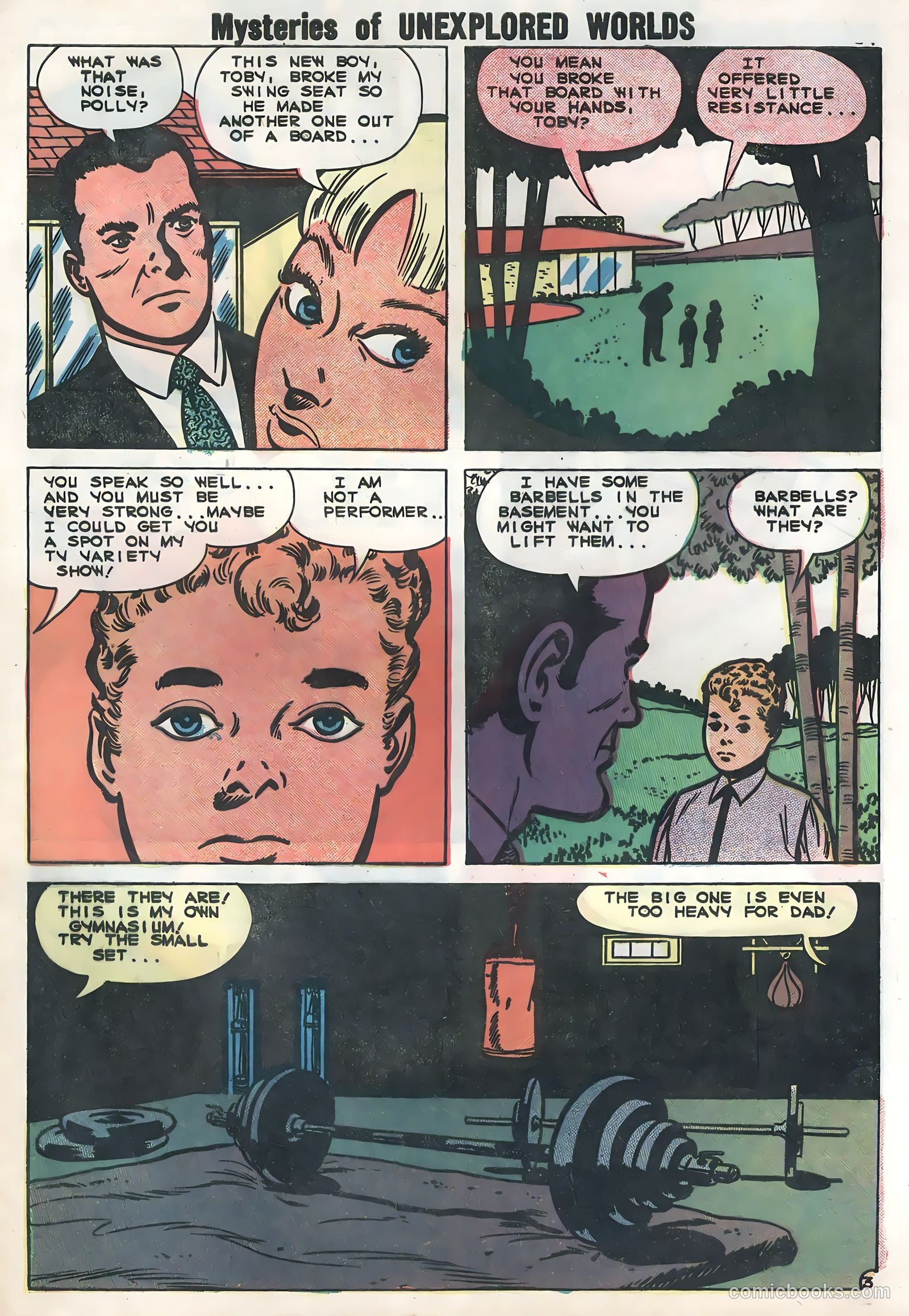 Mysteries of Unexplored Worlds #13 (1959) — page 29 of 36