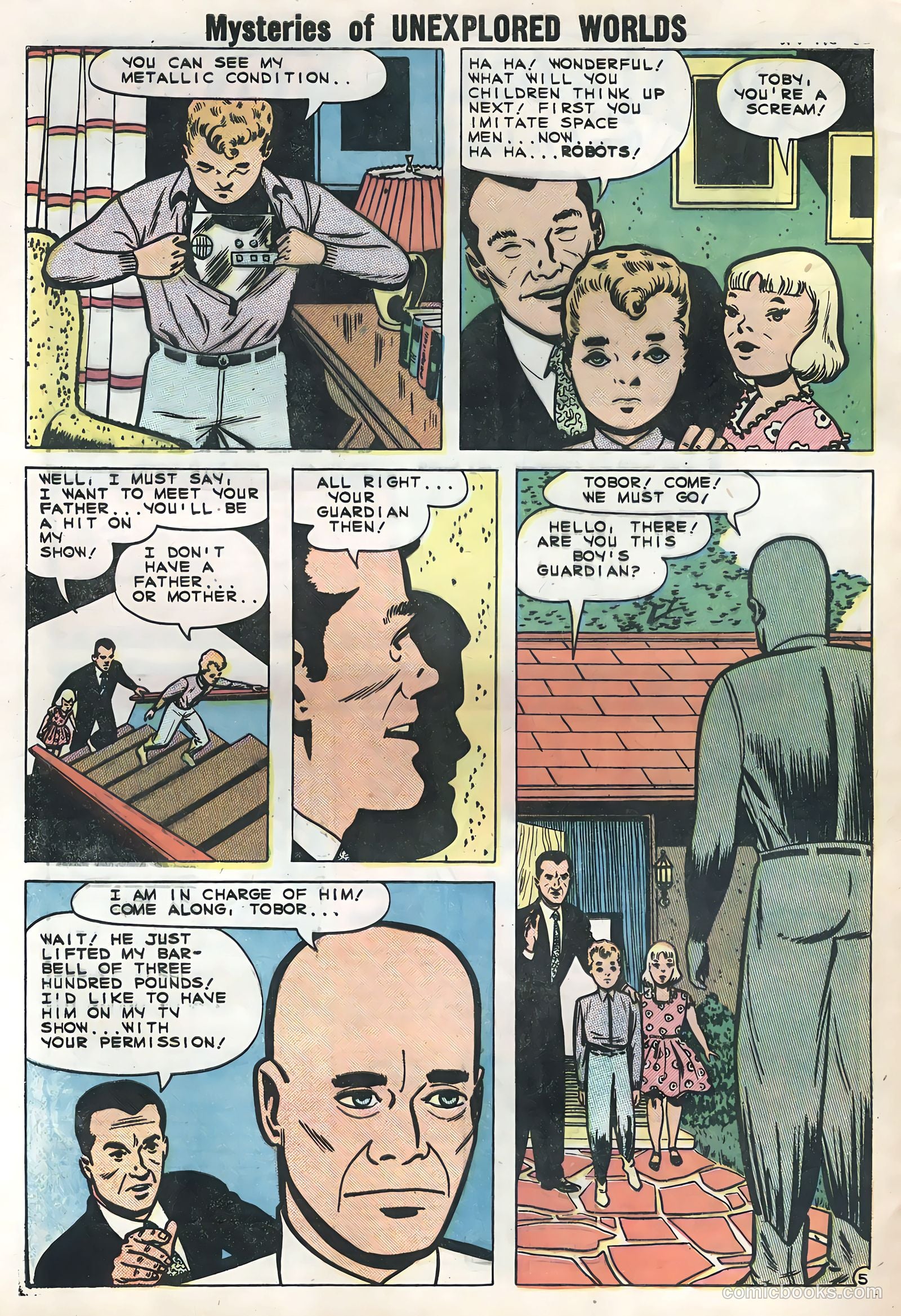 Mysteries of Unexplored Worlds #13 (1959) — page 32 of 36