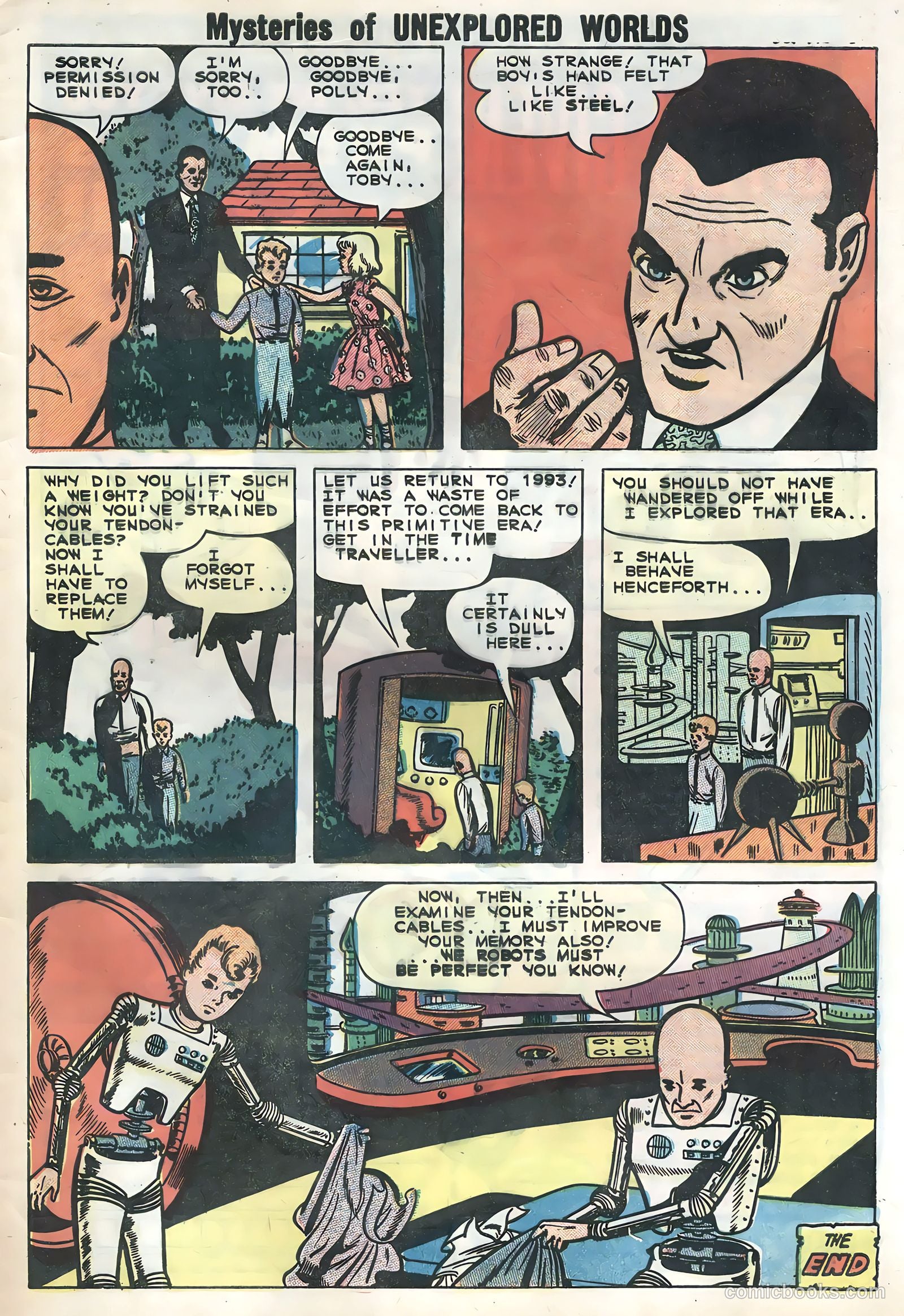 Mysteries of Unexplored Worlds #13 (1959) — page 33 of 36
