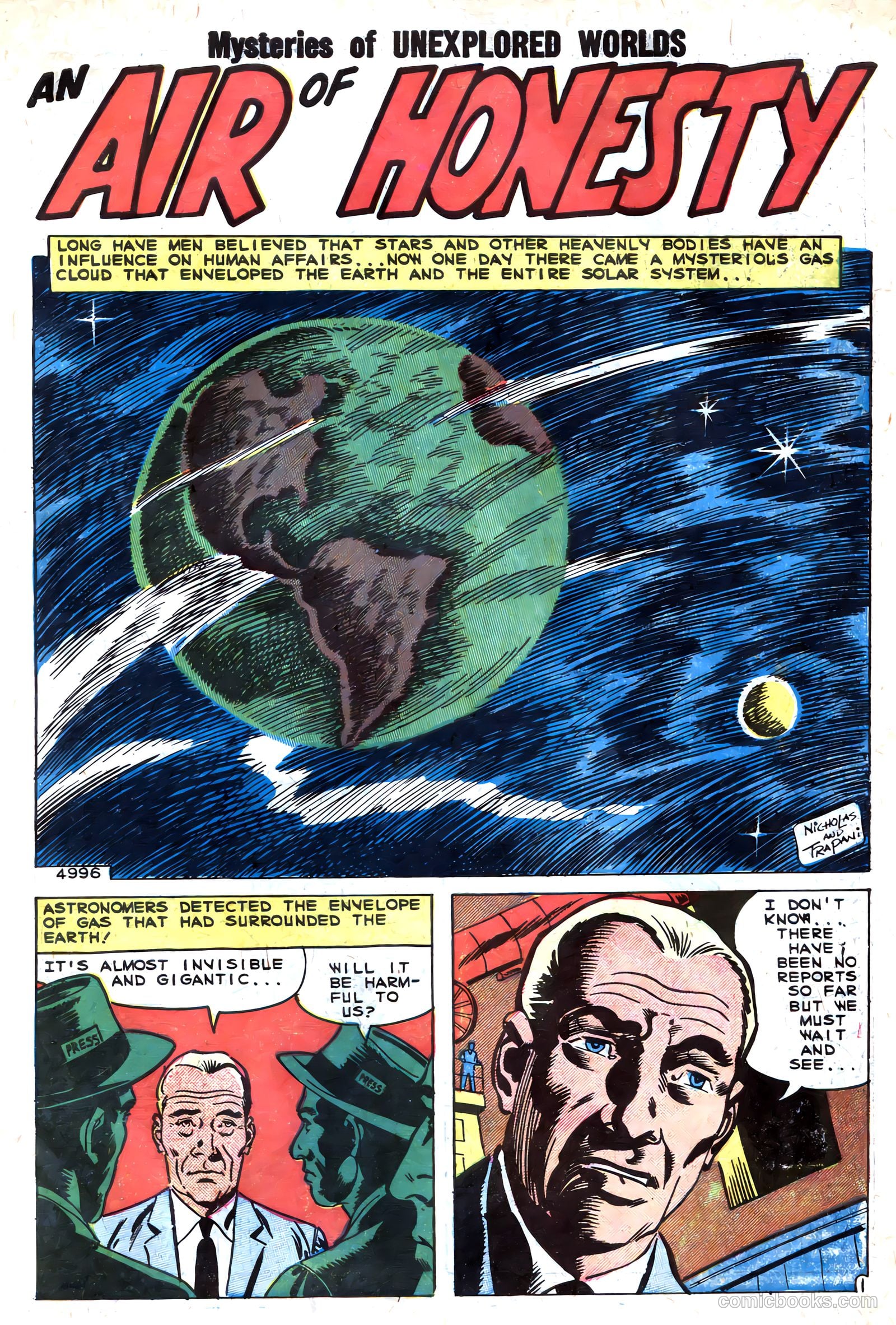 Mysteries of Unexplored Worlds #14 (1959) — page 3 of 36
