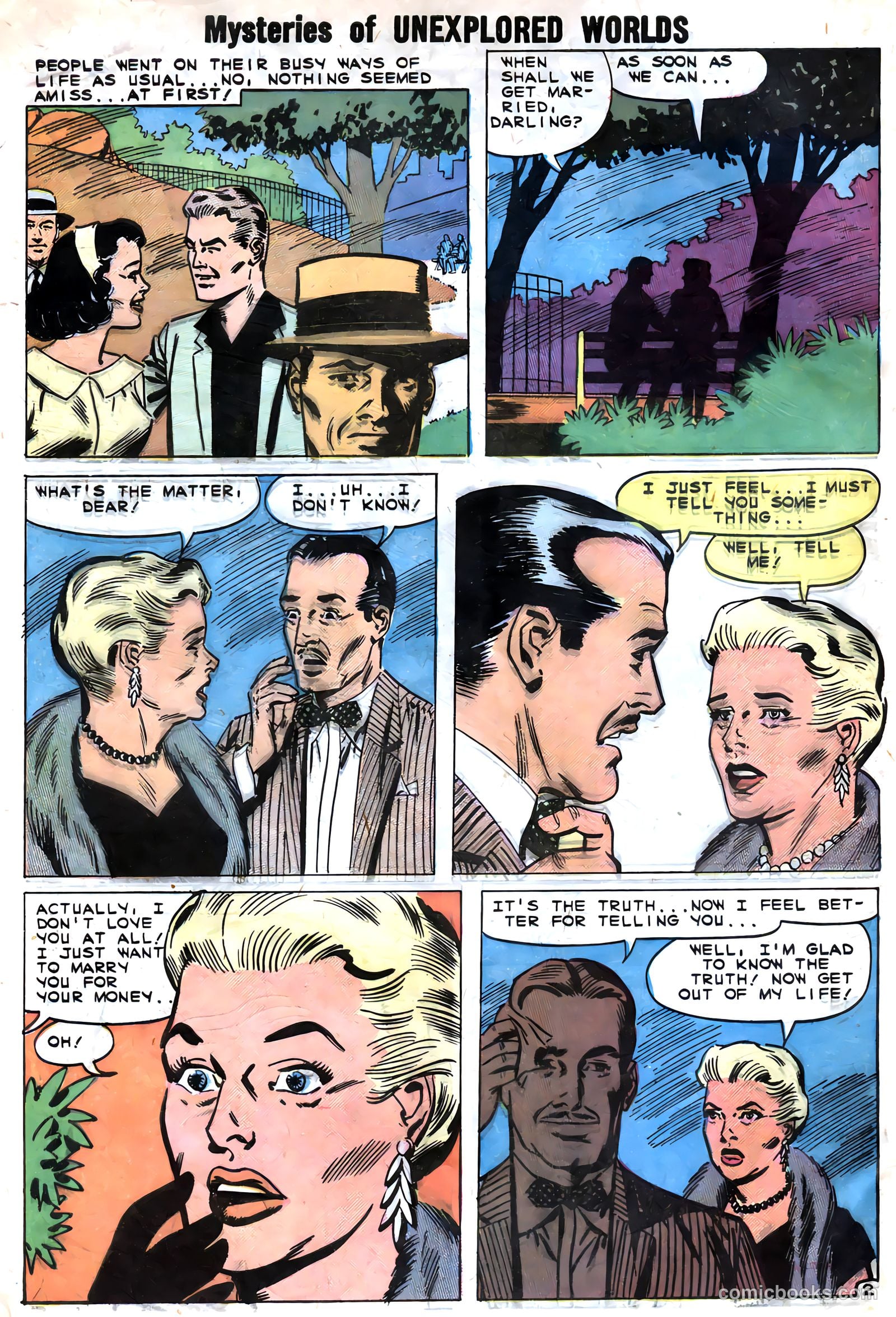 Mysteries of Unexplored Worlds #14 (1959) — page 4 of 36