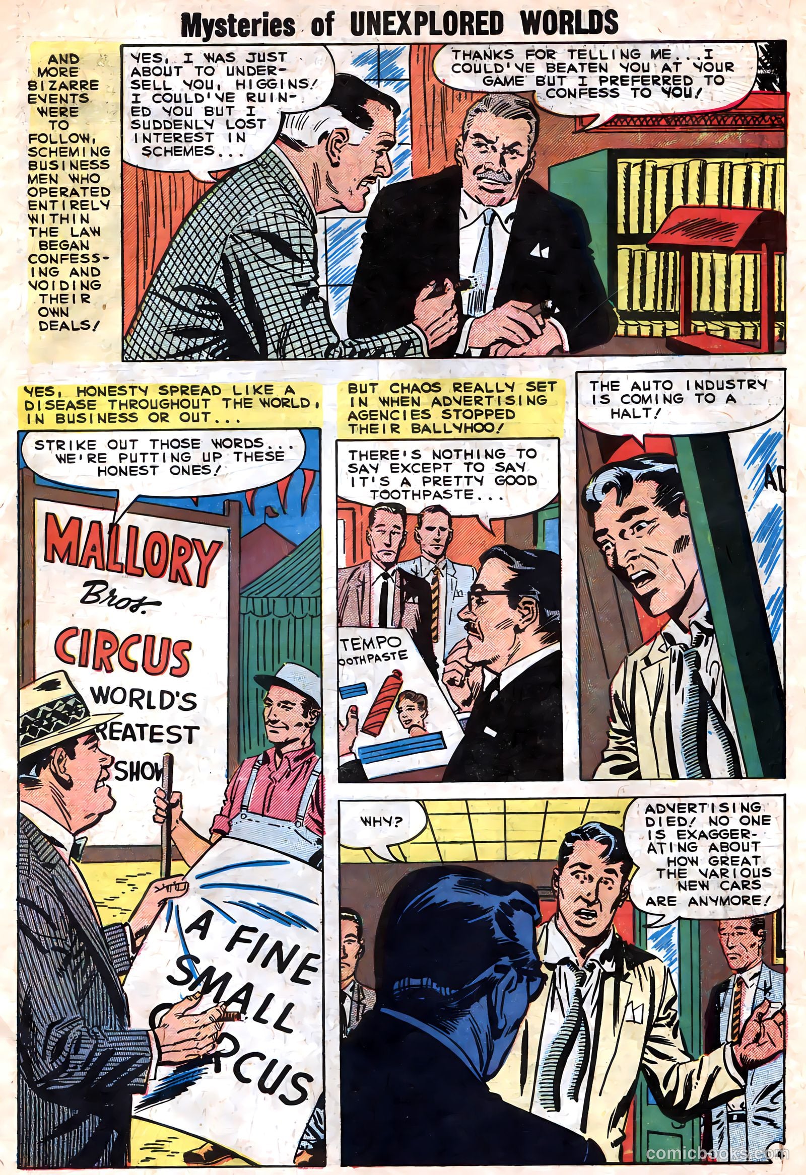Mysteries of Unexplored Worlds #14 (1959) — page 7 of 36