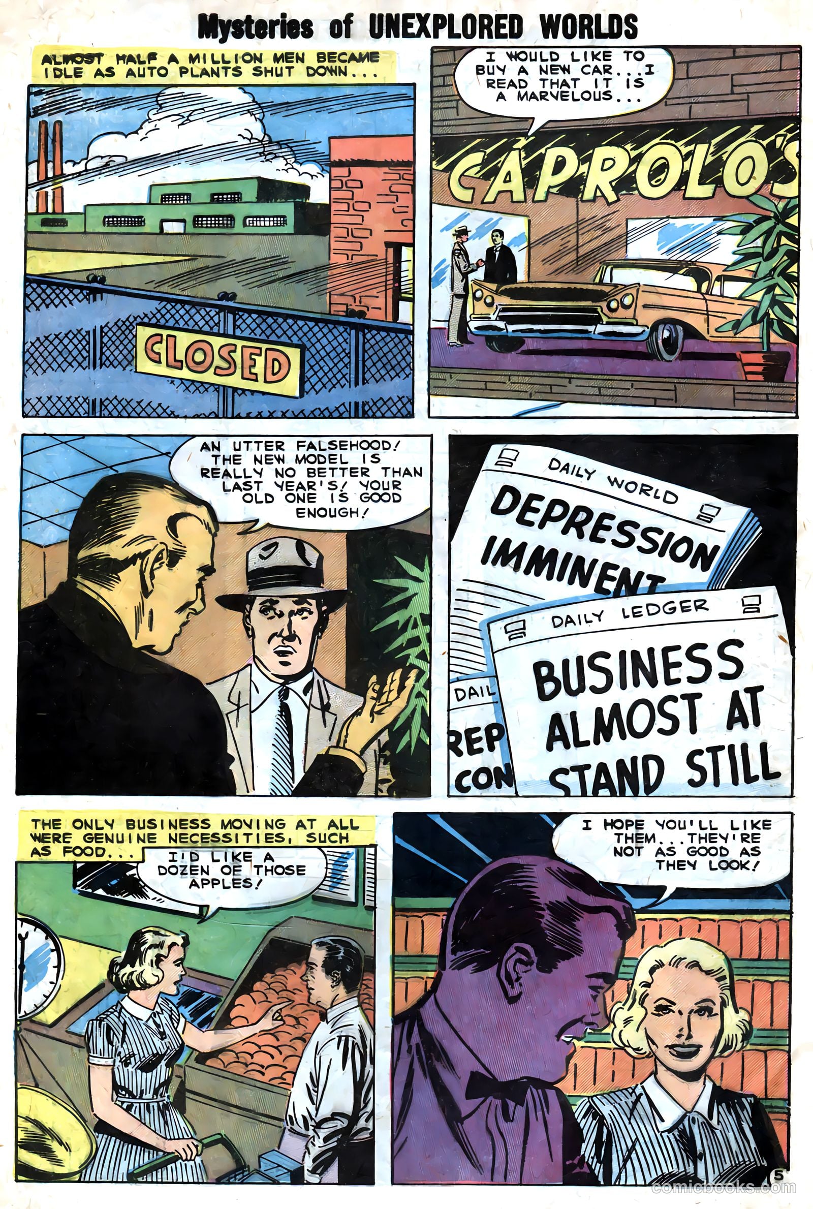Mysteries of Unexplored Worlds #14 (1959) — page 8 of 36