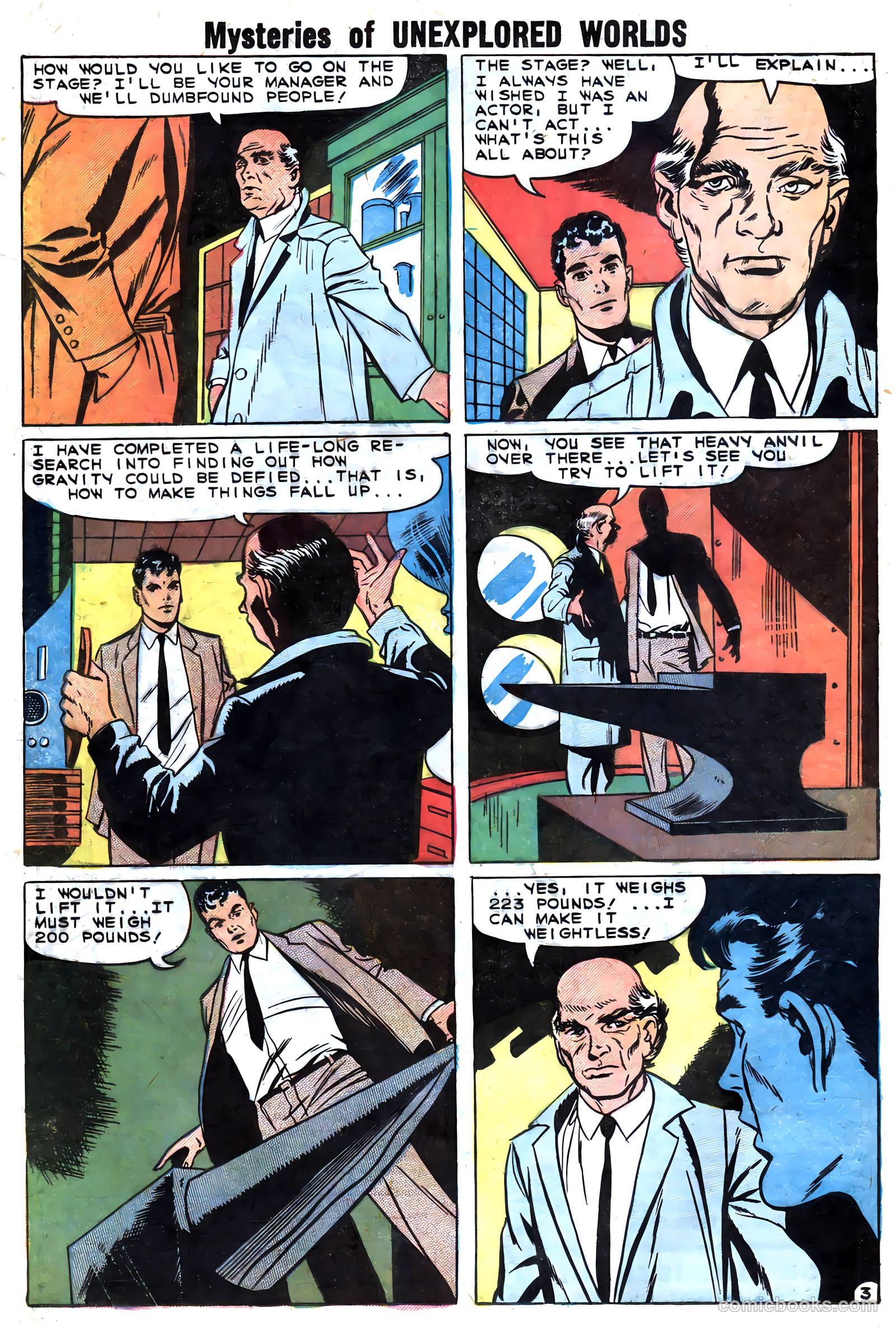 Mysteries of Unexplored Worlds #14 (1959) — page 16 of 36