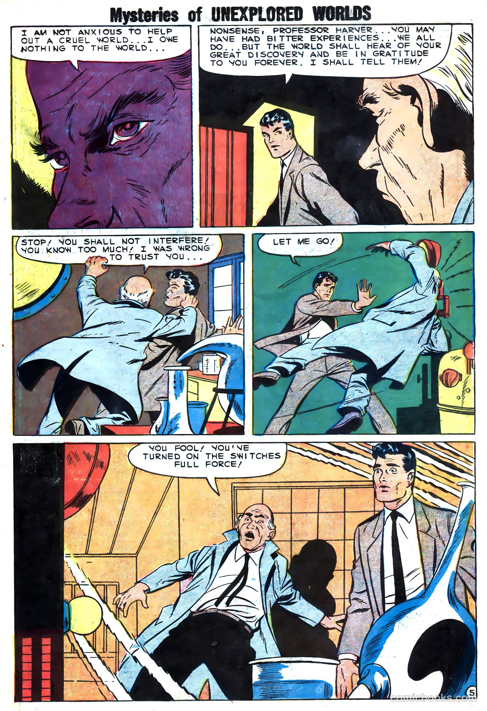 Mysteries of Unexplored Worlds #14 (1959) — page 18 of 36