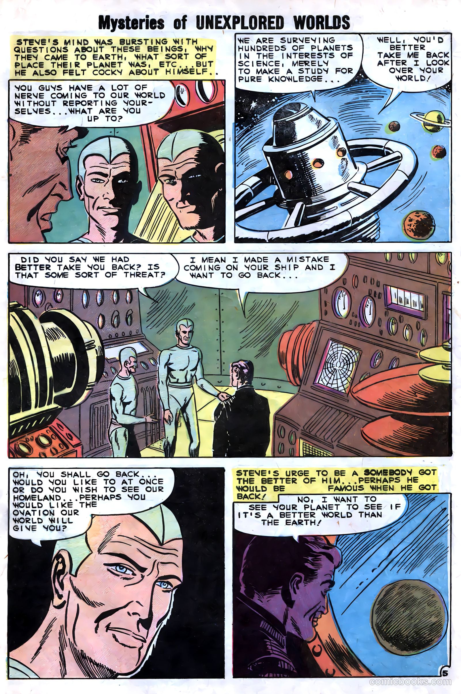 Mysteries of Unexplored Worlds #14 (1959) — page 29 of 36