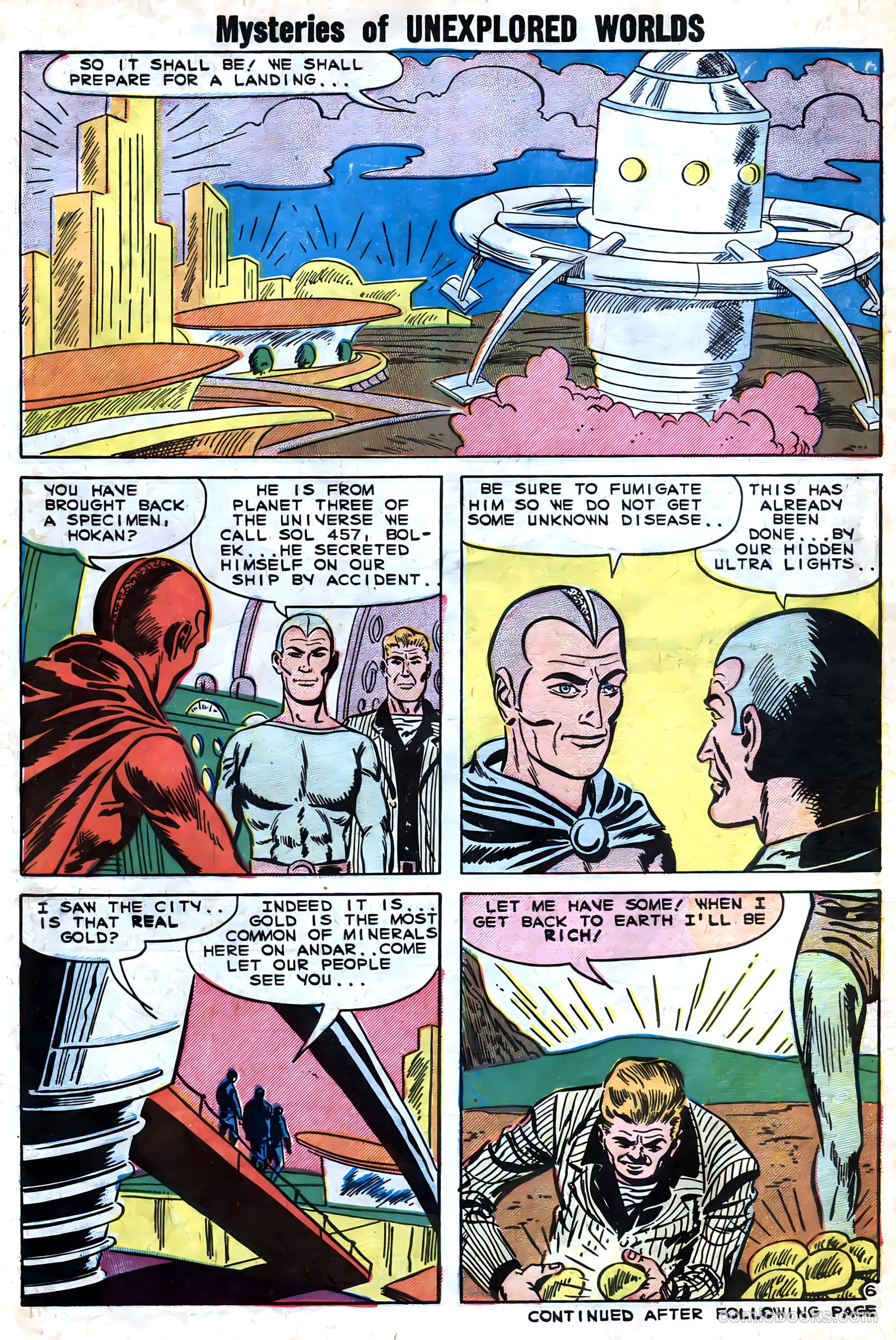 Mysteries of Unexplored Worlds #14 (1959) — page 30 of 36