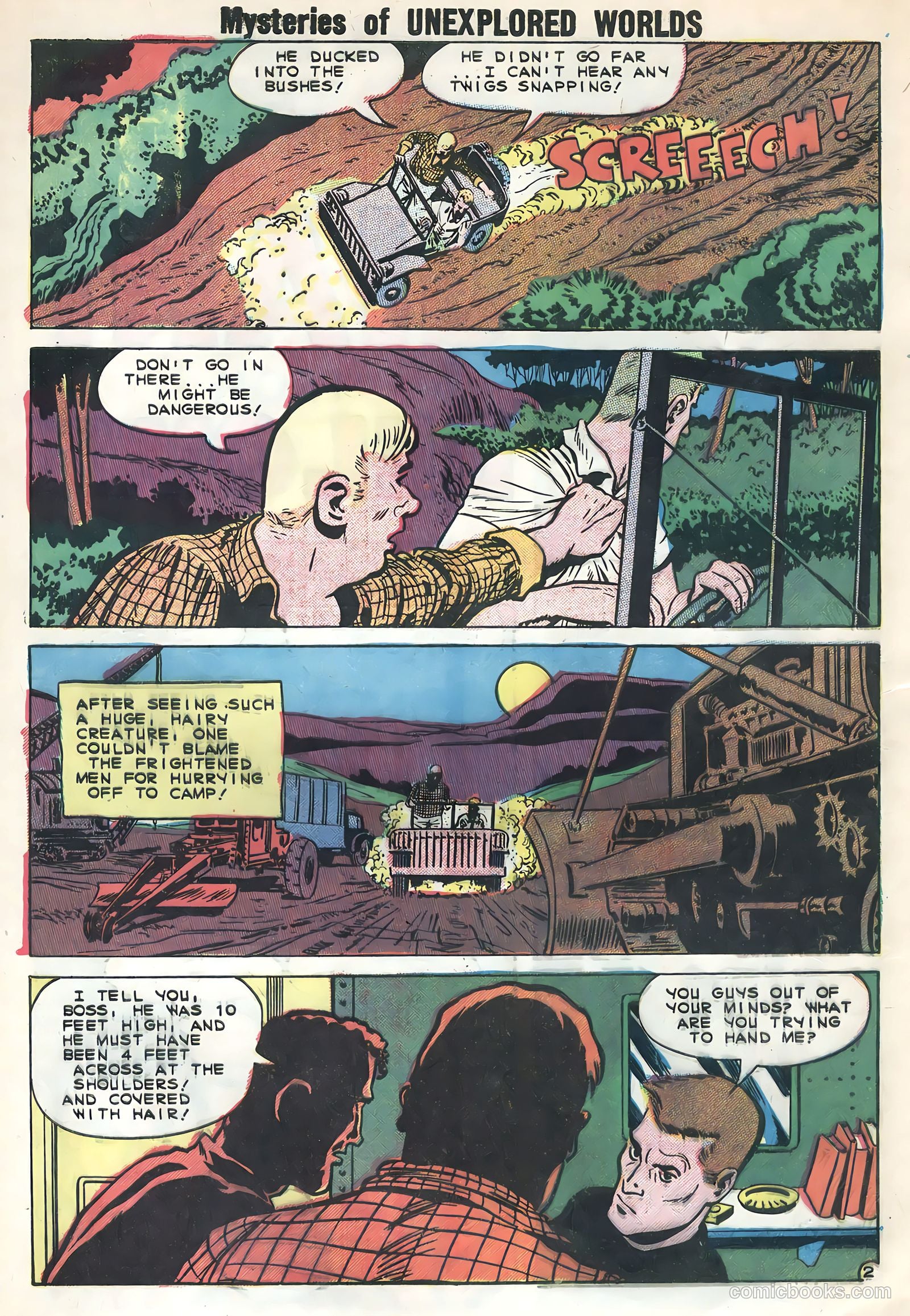 Mysteries of Unexplored Worlds #15 (1959) — page 4 of 36