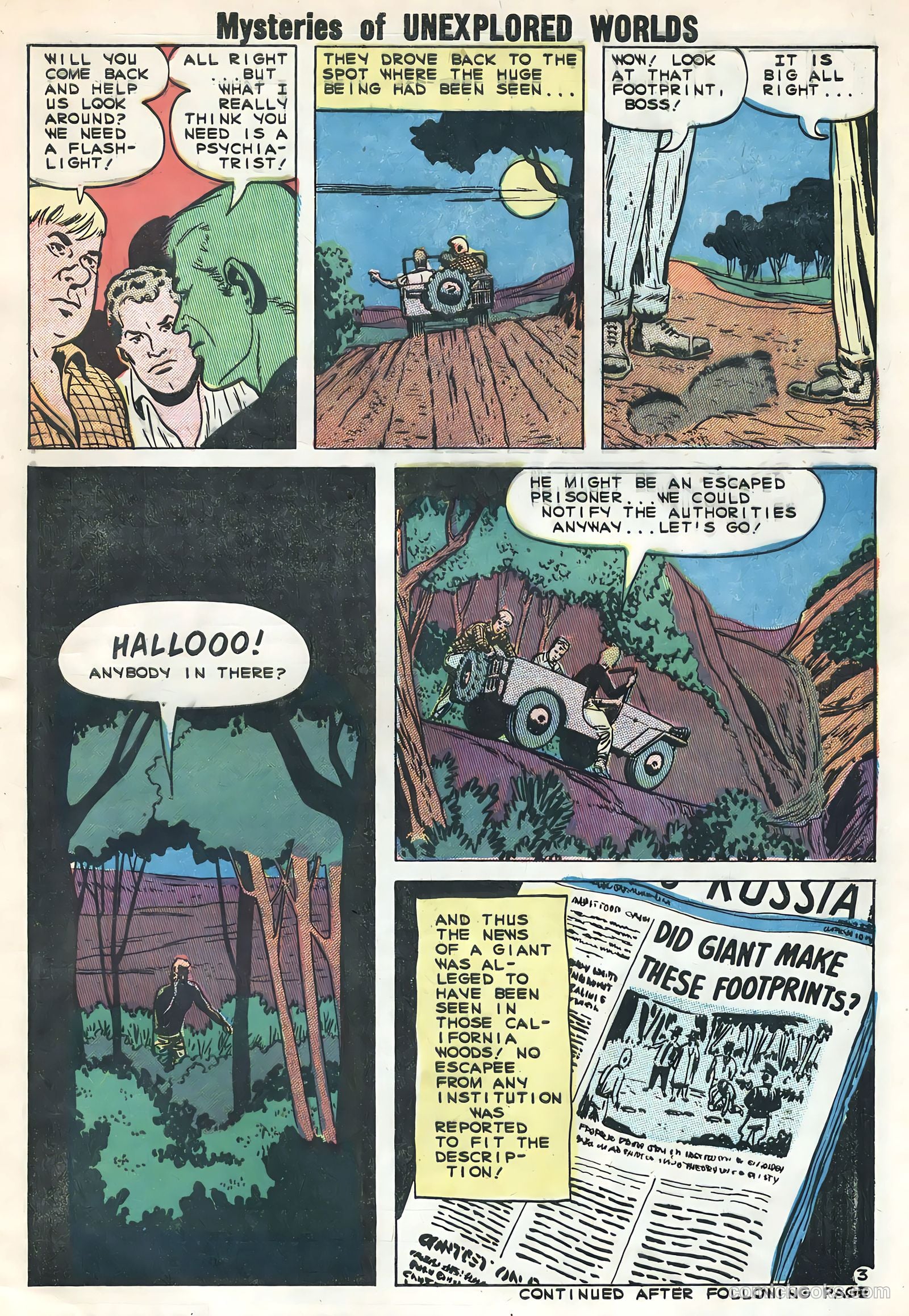 Mysteries of Unexplored Worlds #15 (1959) — page 5 of 36