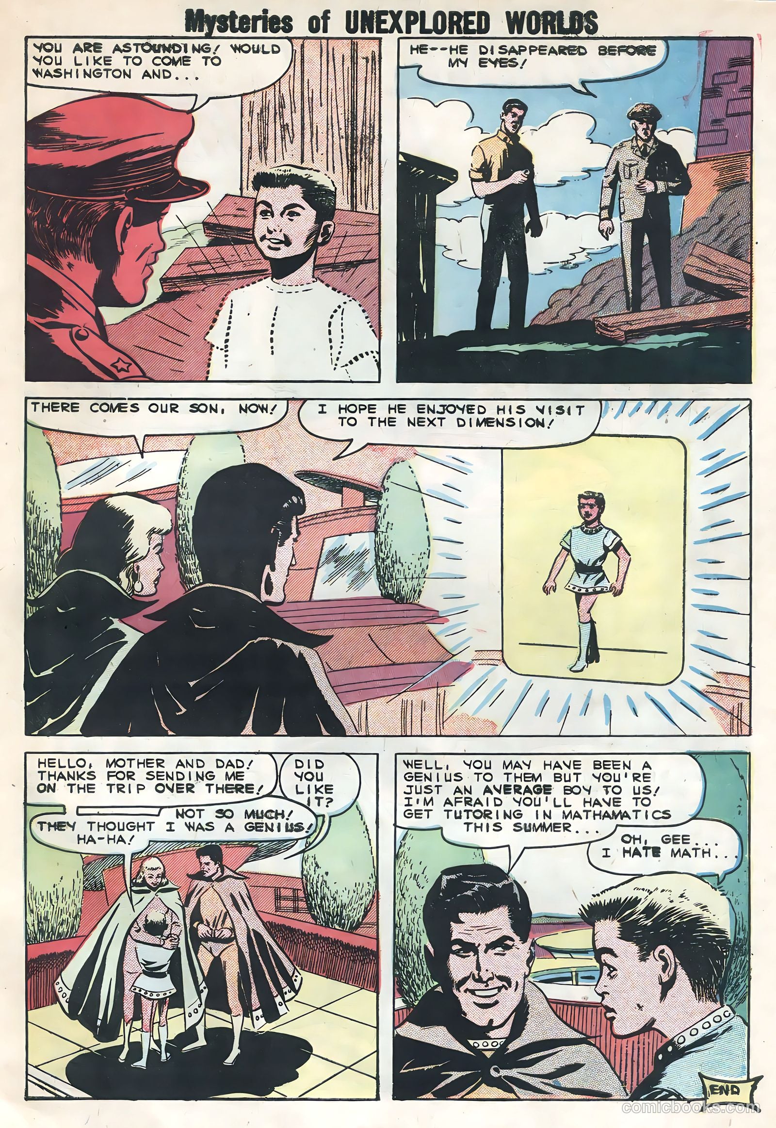 Mysteries of Unexplored Worlds #15 (1959) — page 27 of 36